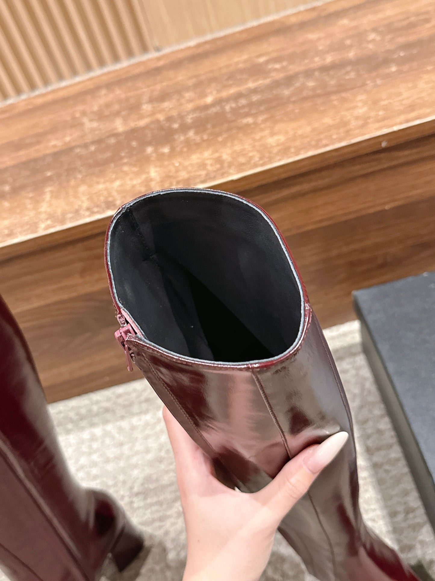 Sain 25fw knee high boots