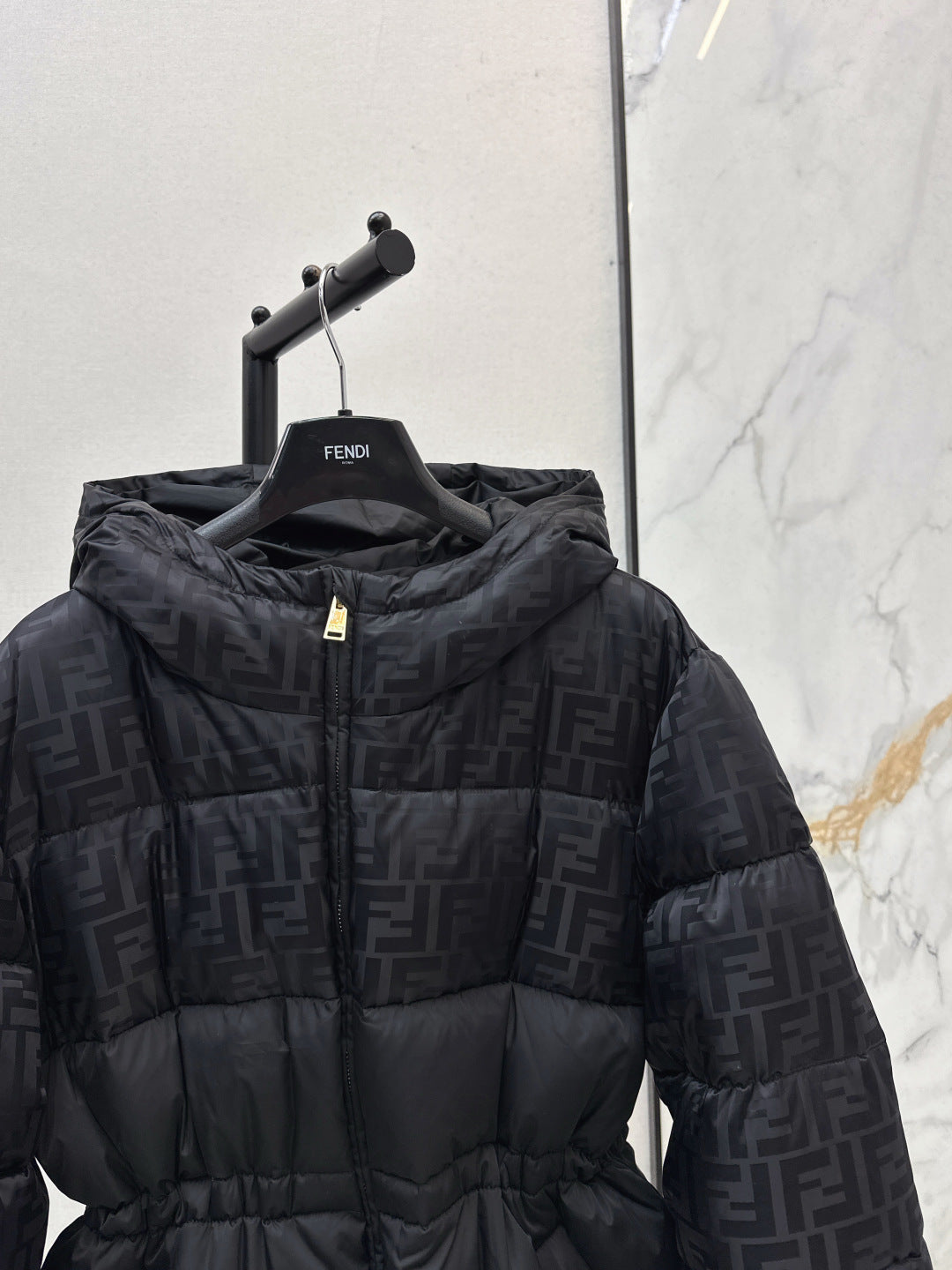 Fend NEW Hooded down jacket