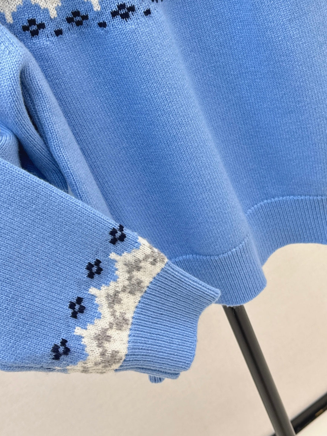 Miu NEW Jacquard wool sweater