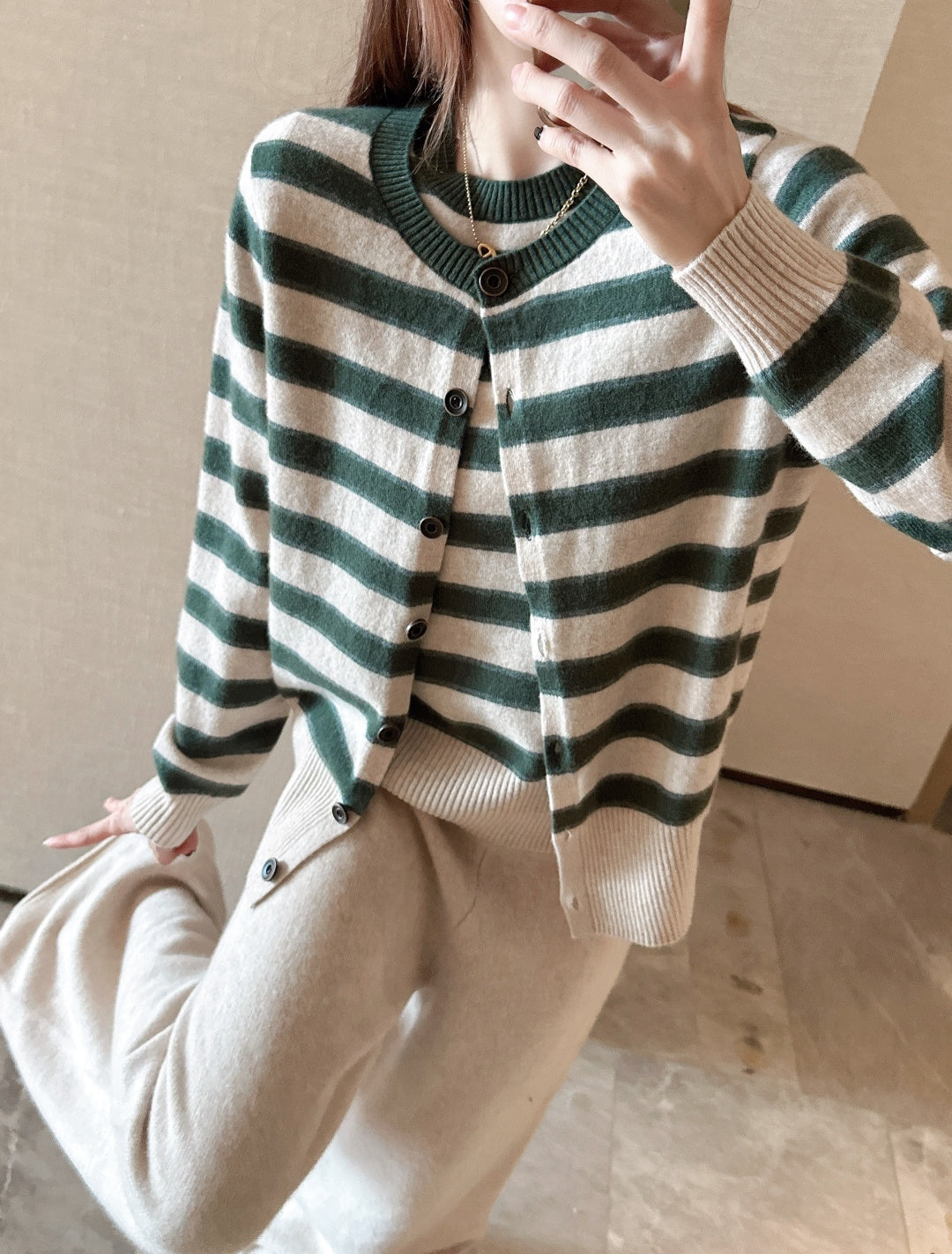 Loro NEW Knitted three-piece set