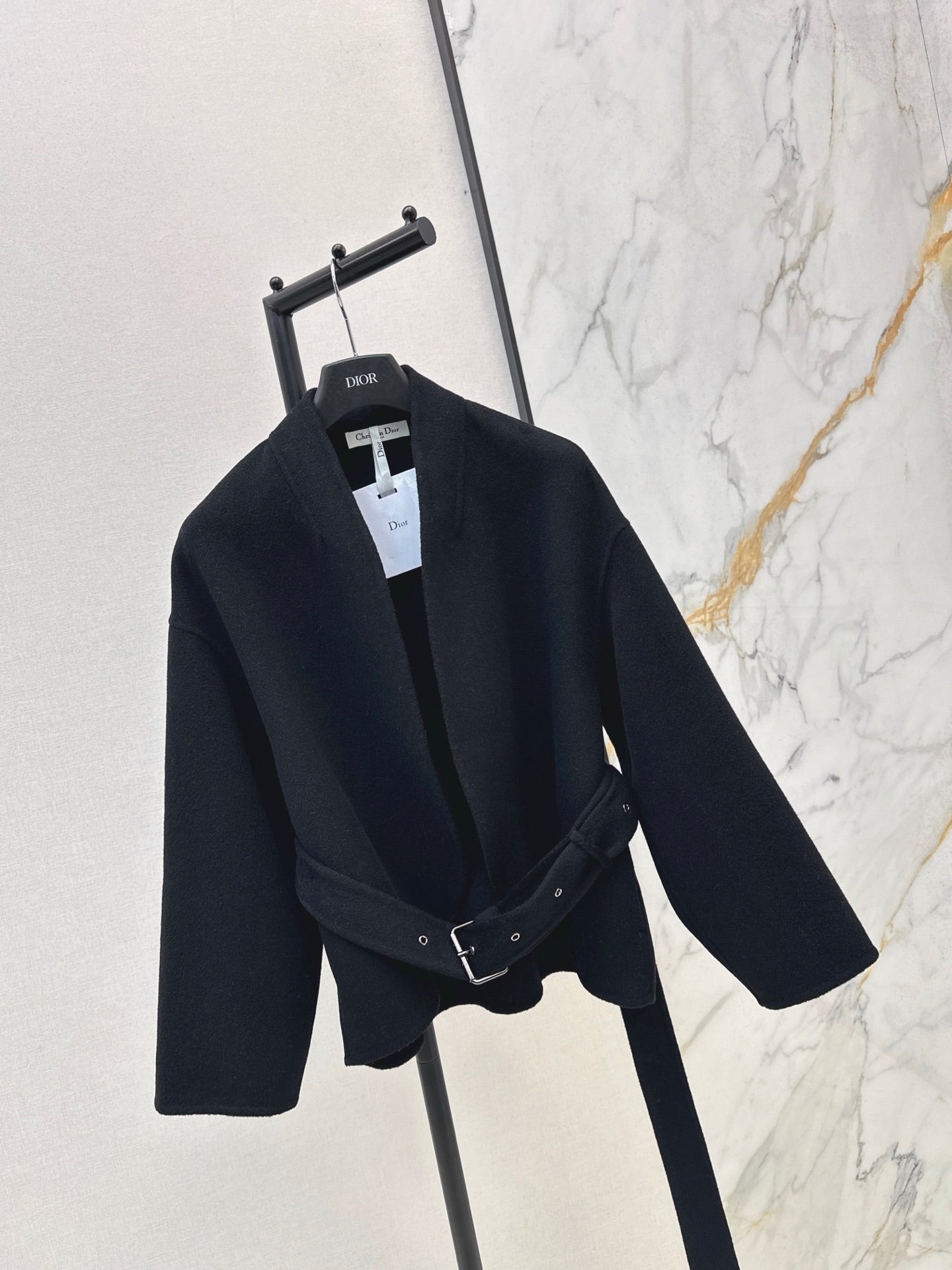 CD NEW Double-faced wool coat