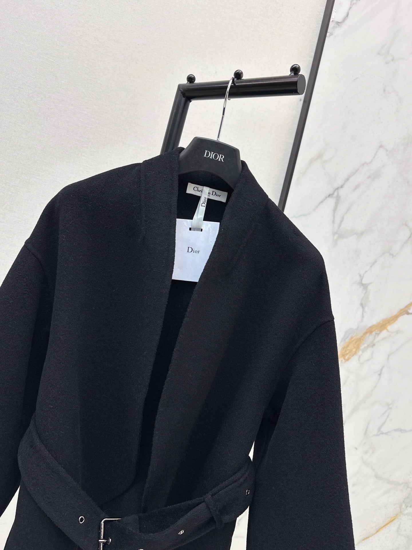 CD NEW Double-faced wool coat