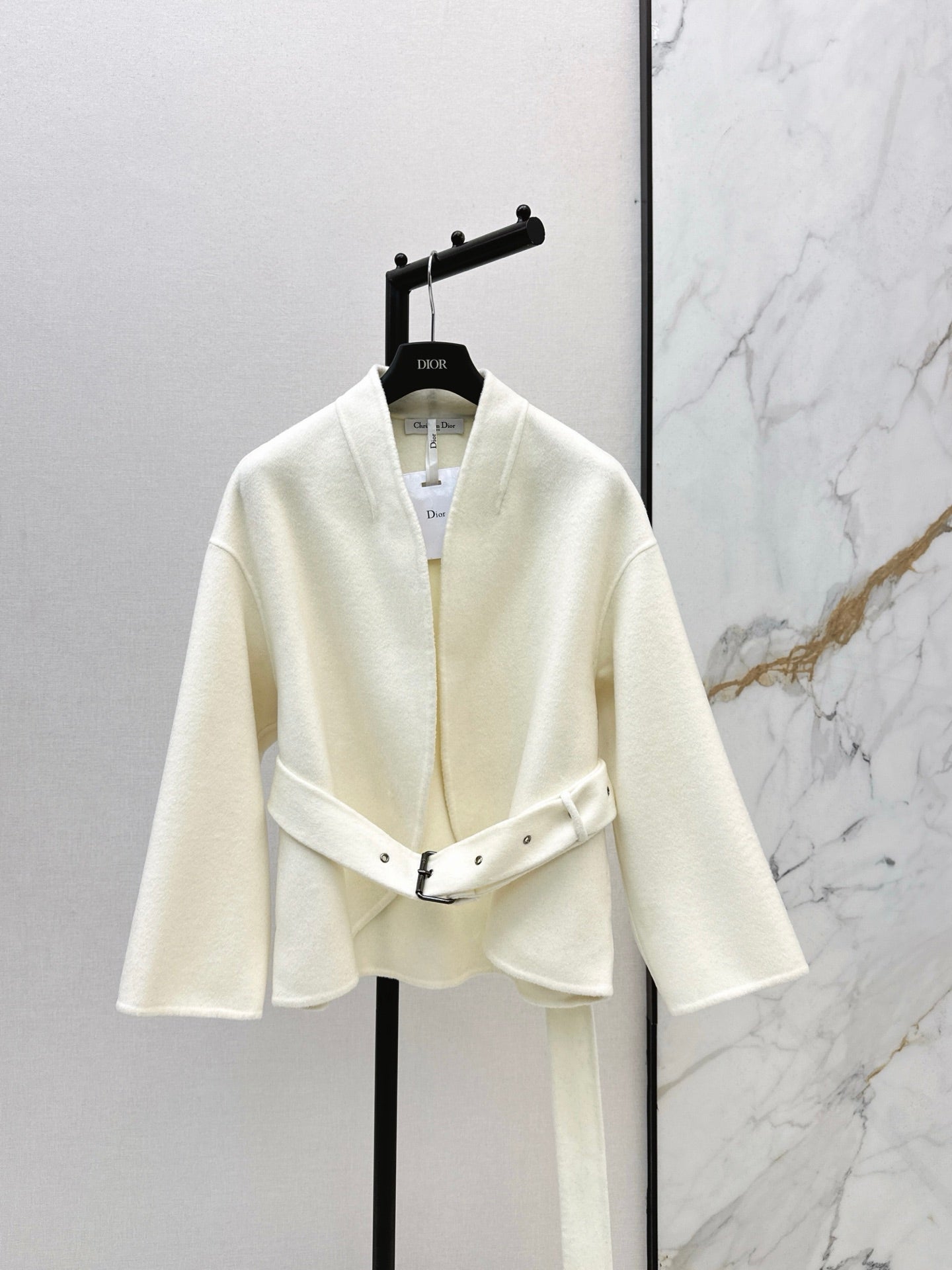 CD NEW Double-faced wool coat