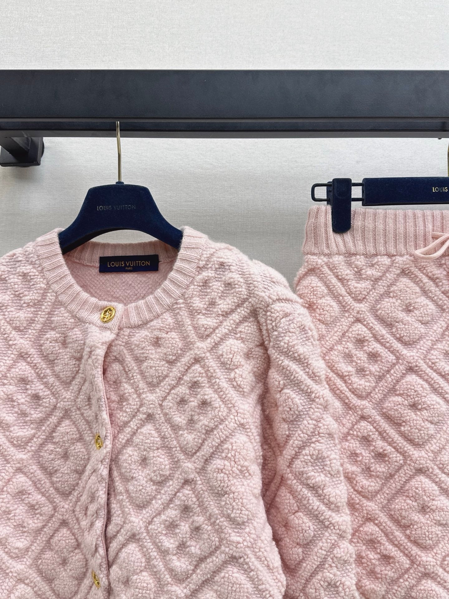 Louis NEW Cashmere cardigan and skirt set