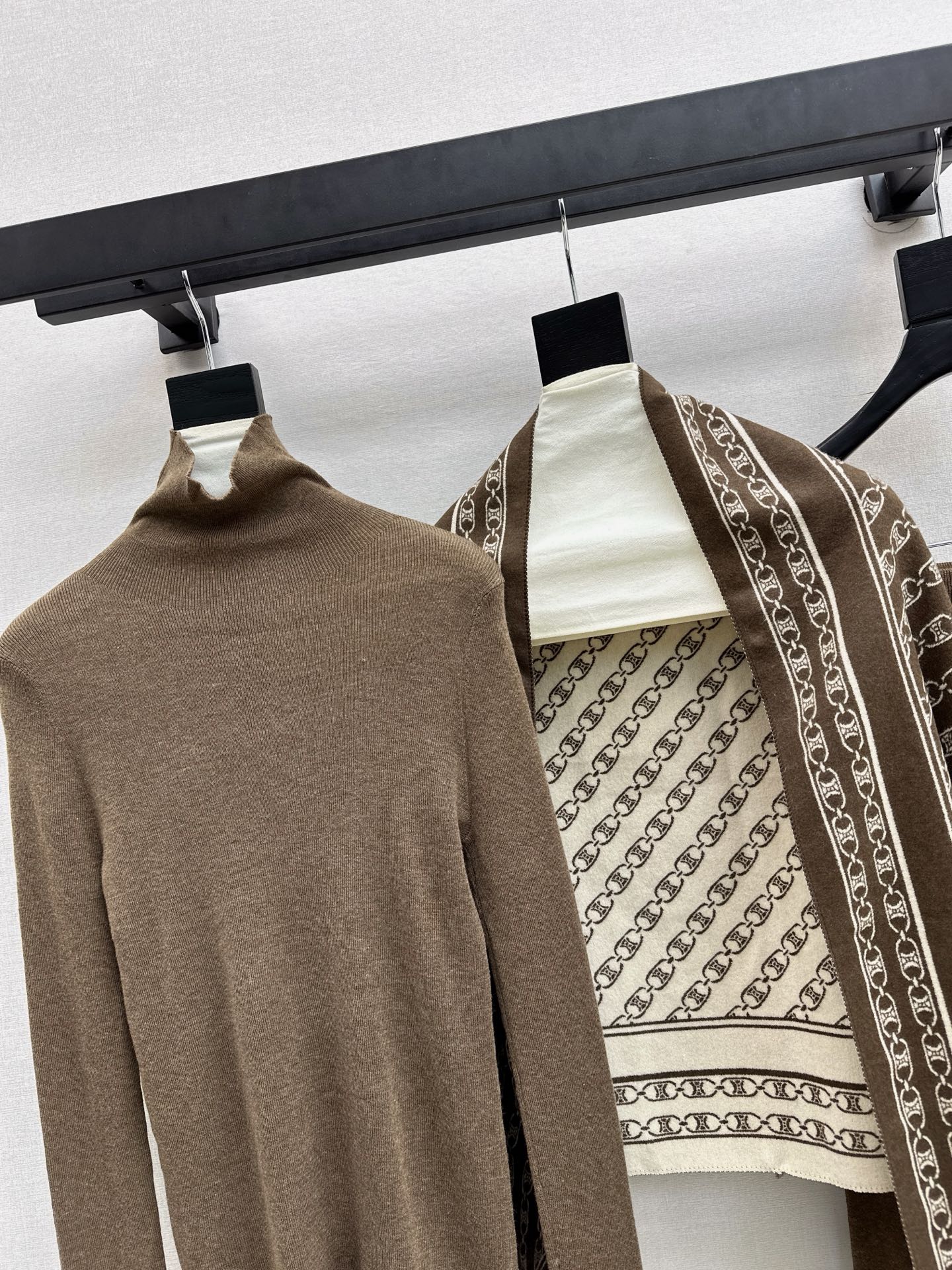 Ce1i NEW Knitted three-piece set