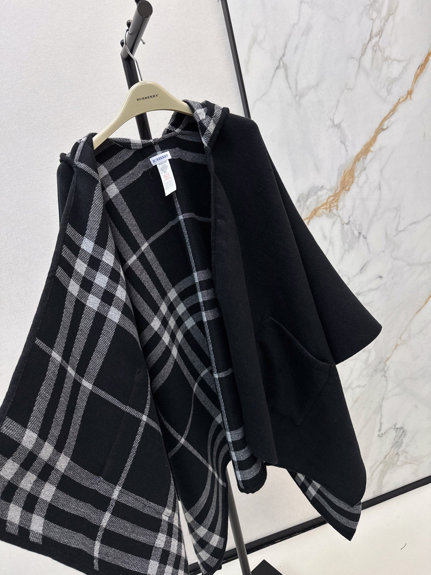 Bur NEW wool shawl cape