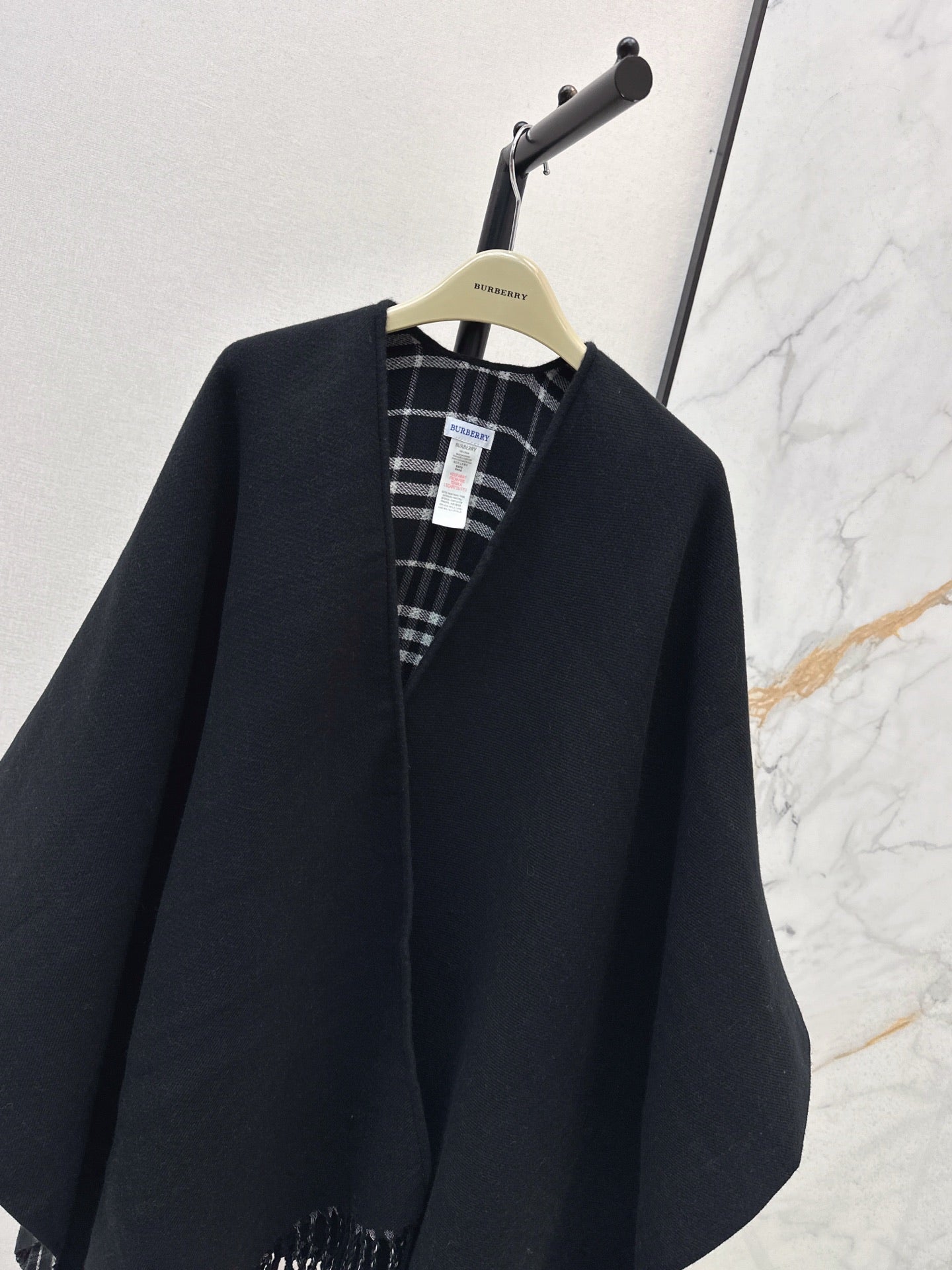 Bur NEW wool shawl cape