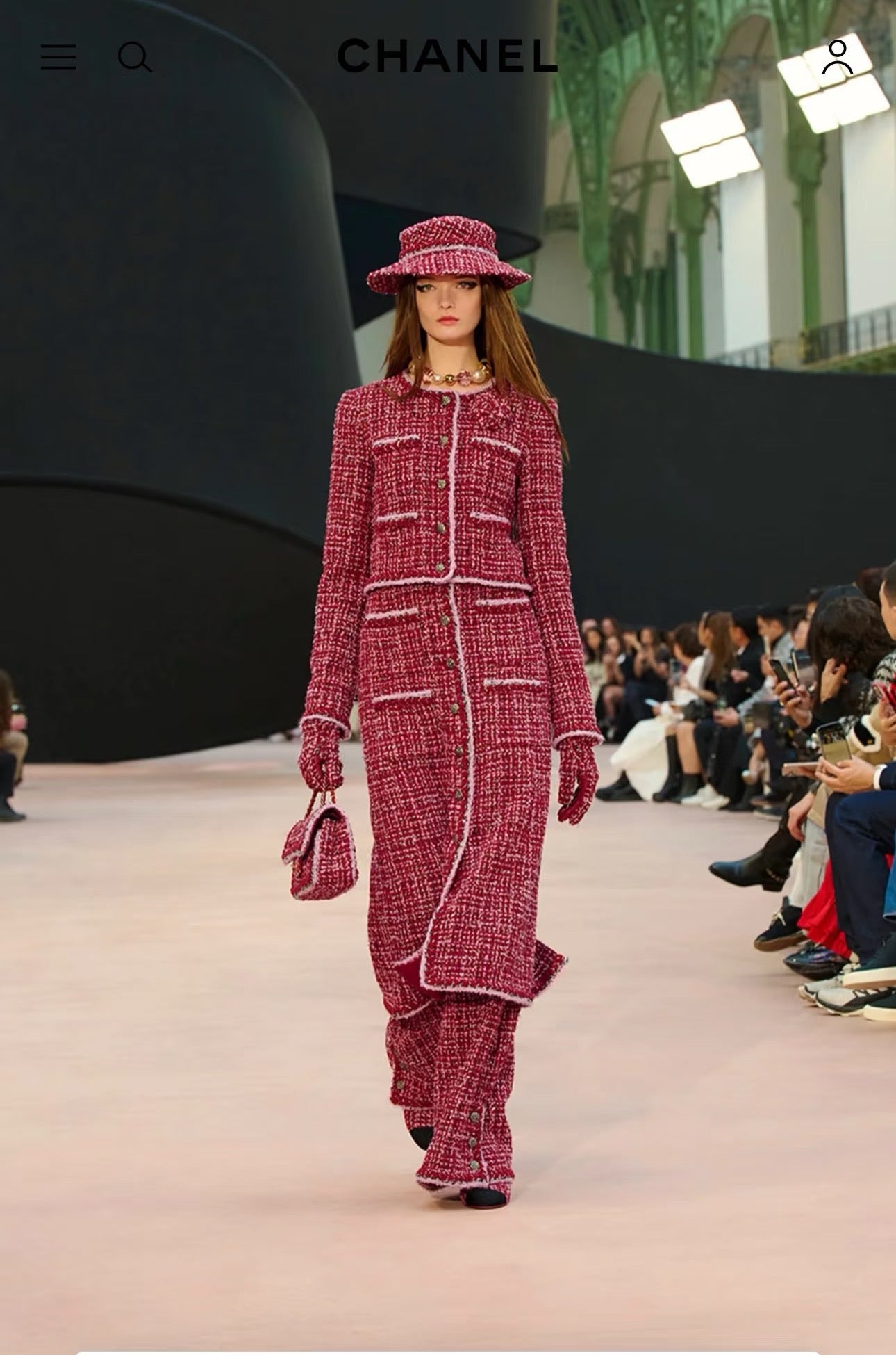 Chan NEW woven skirt