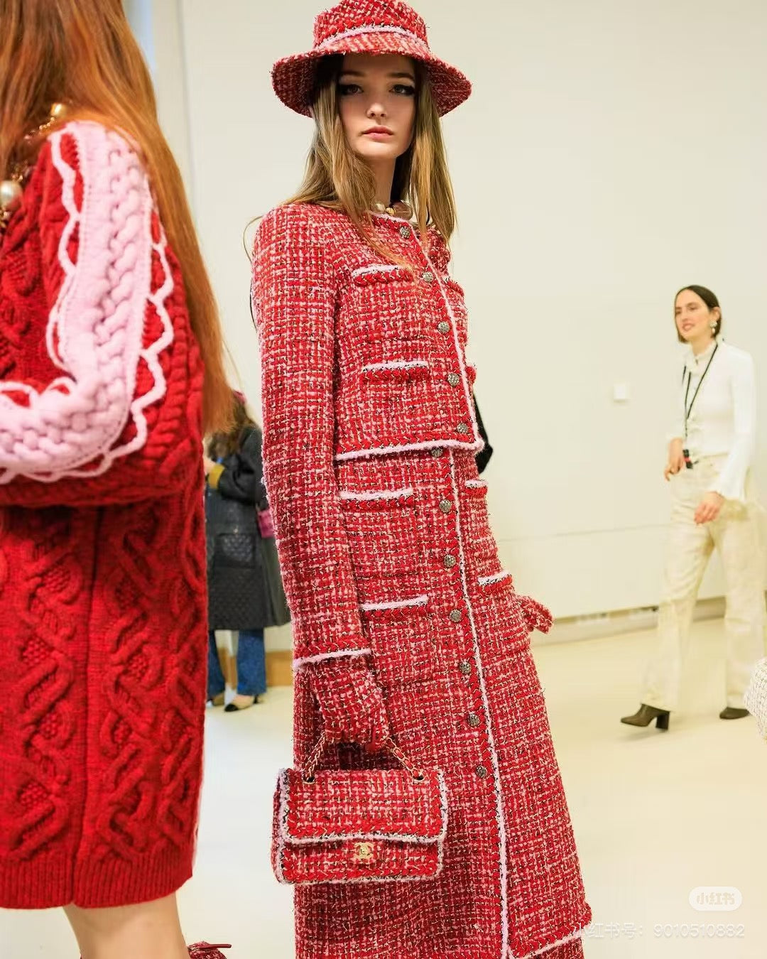 Chan NEW woven skirt