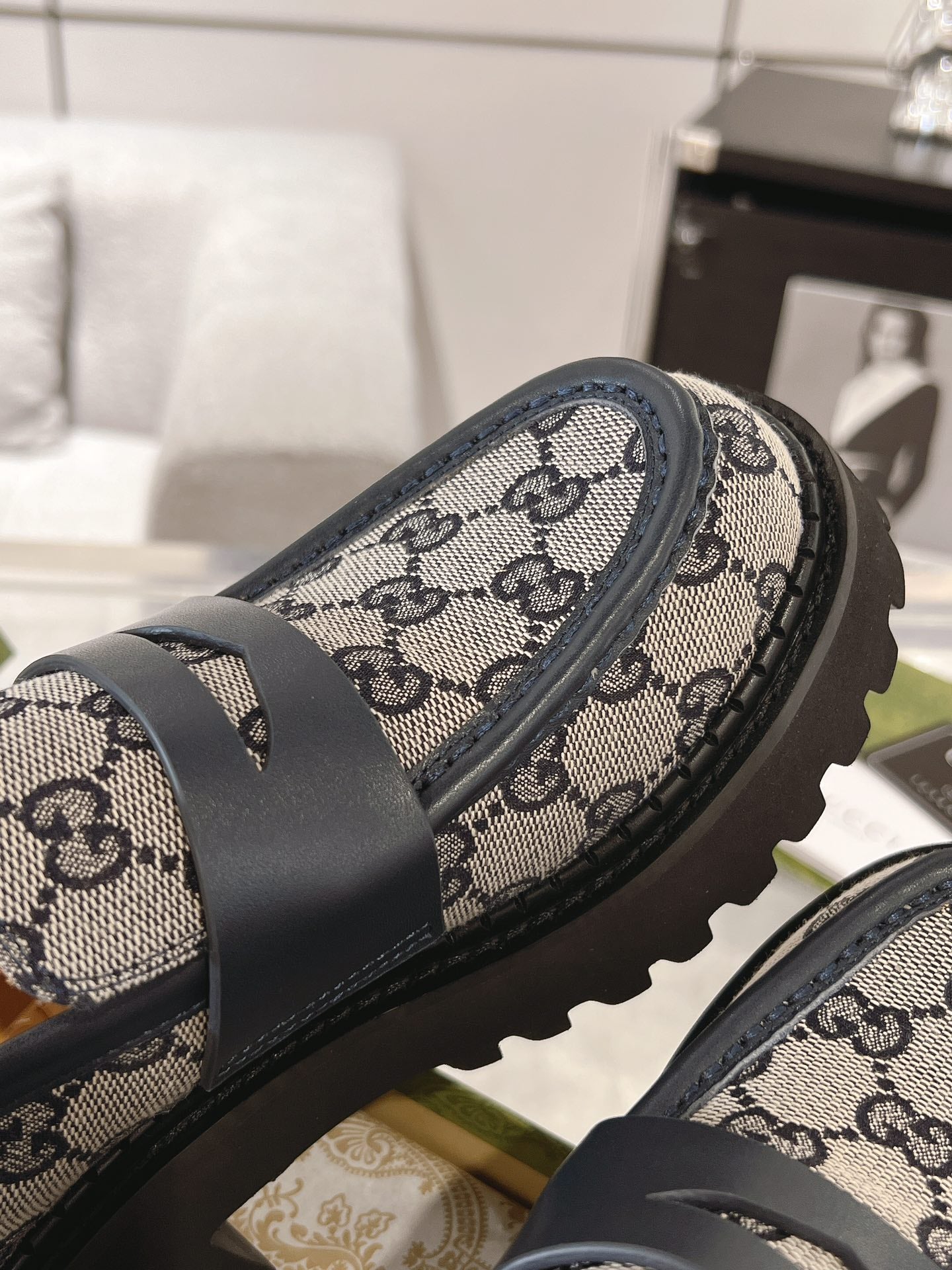 Cucc 25fw platform loafer shoes