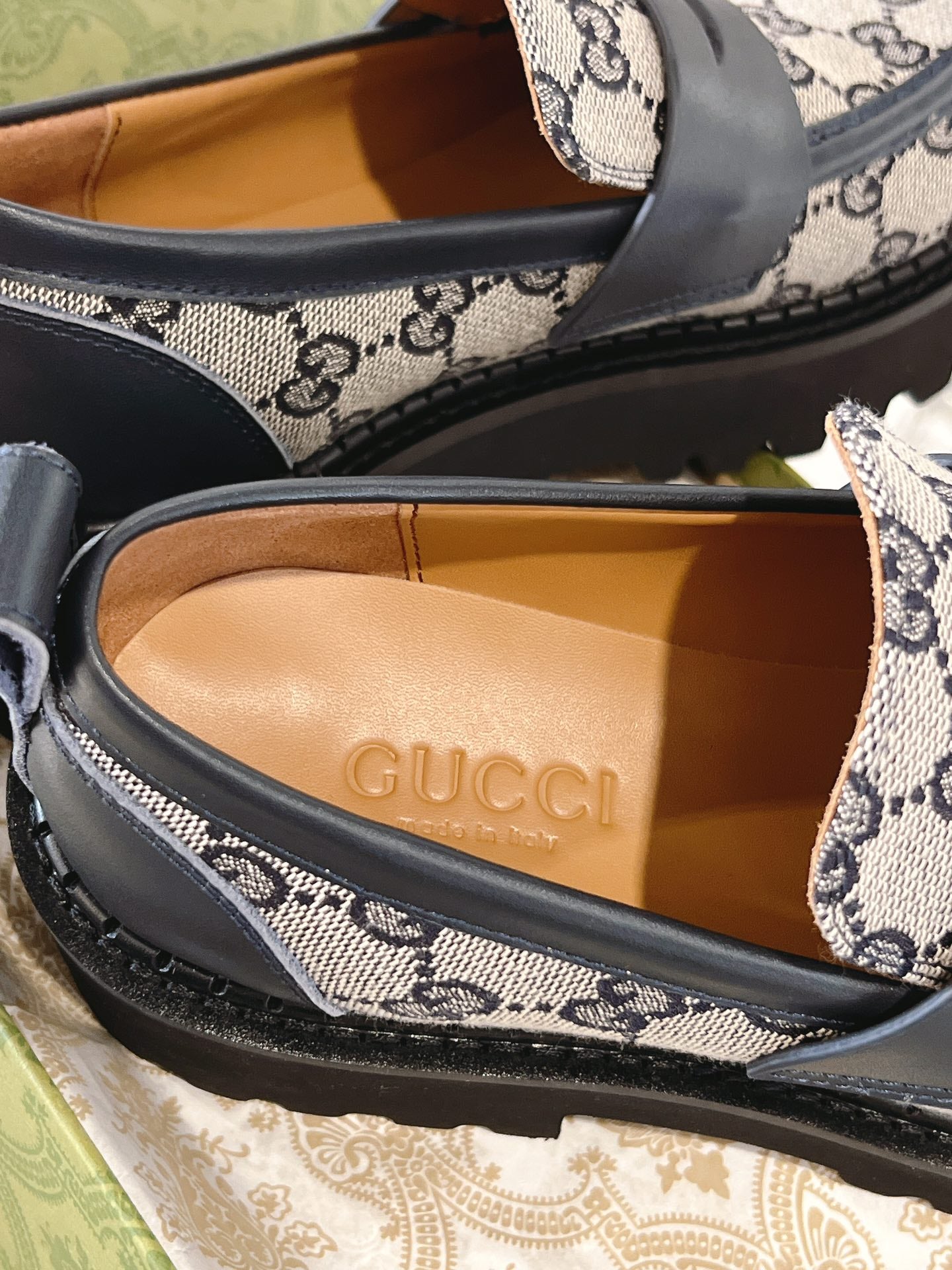 Cucc 25fw platform loafer shoes