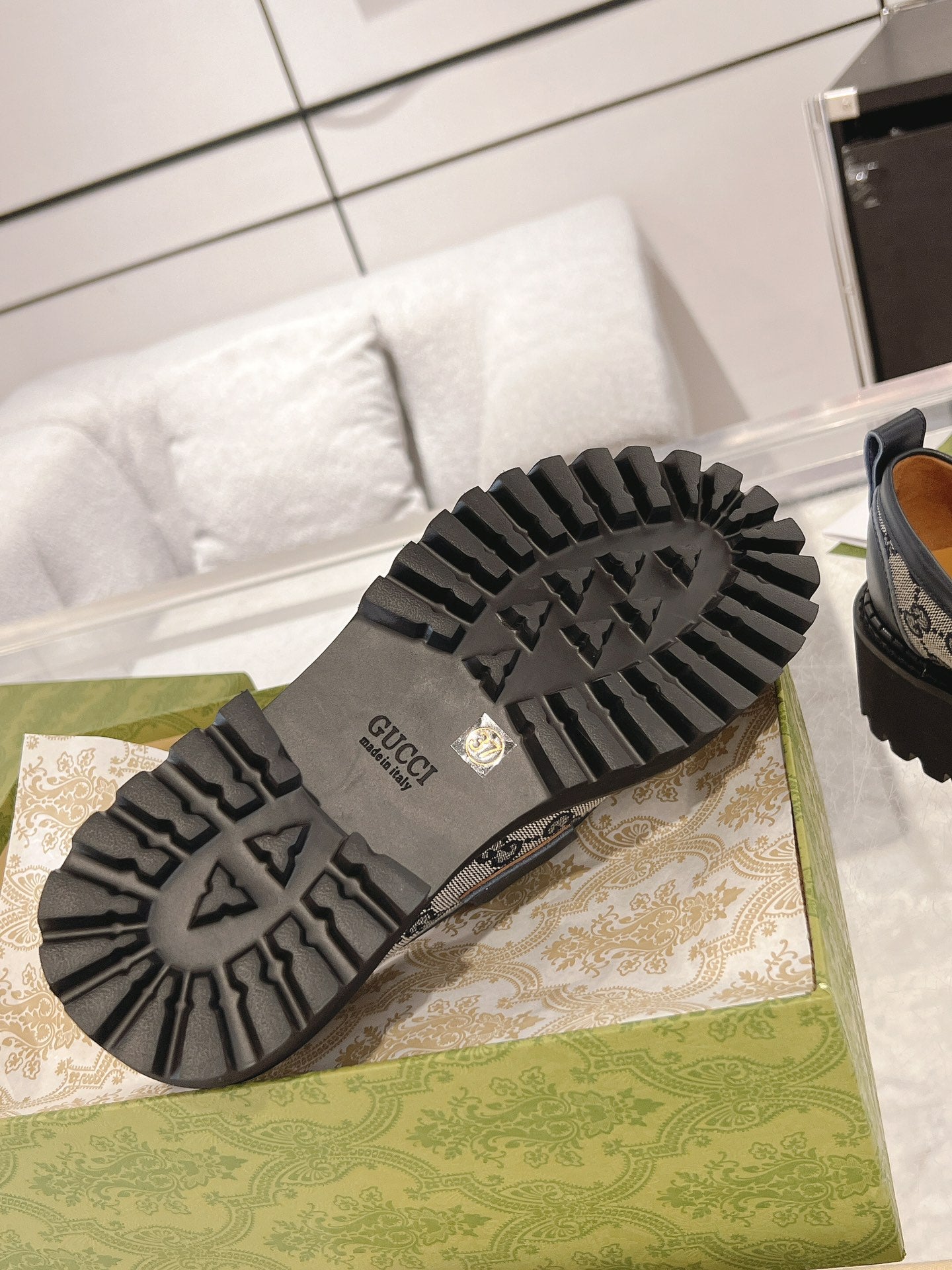 Cucc 25fw platform loafer shoes