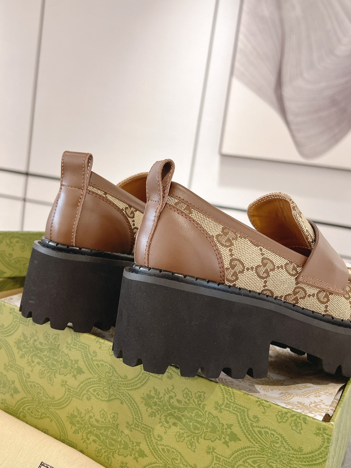 Cucc 25fw platform loafer shoes