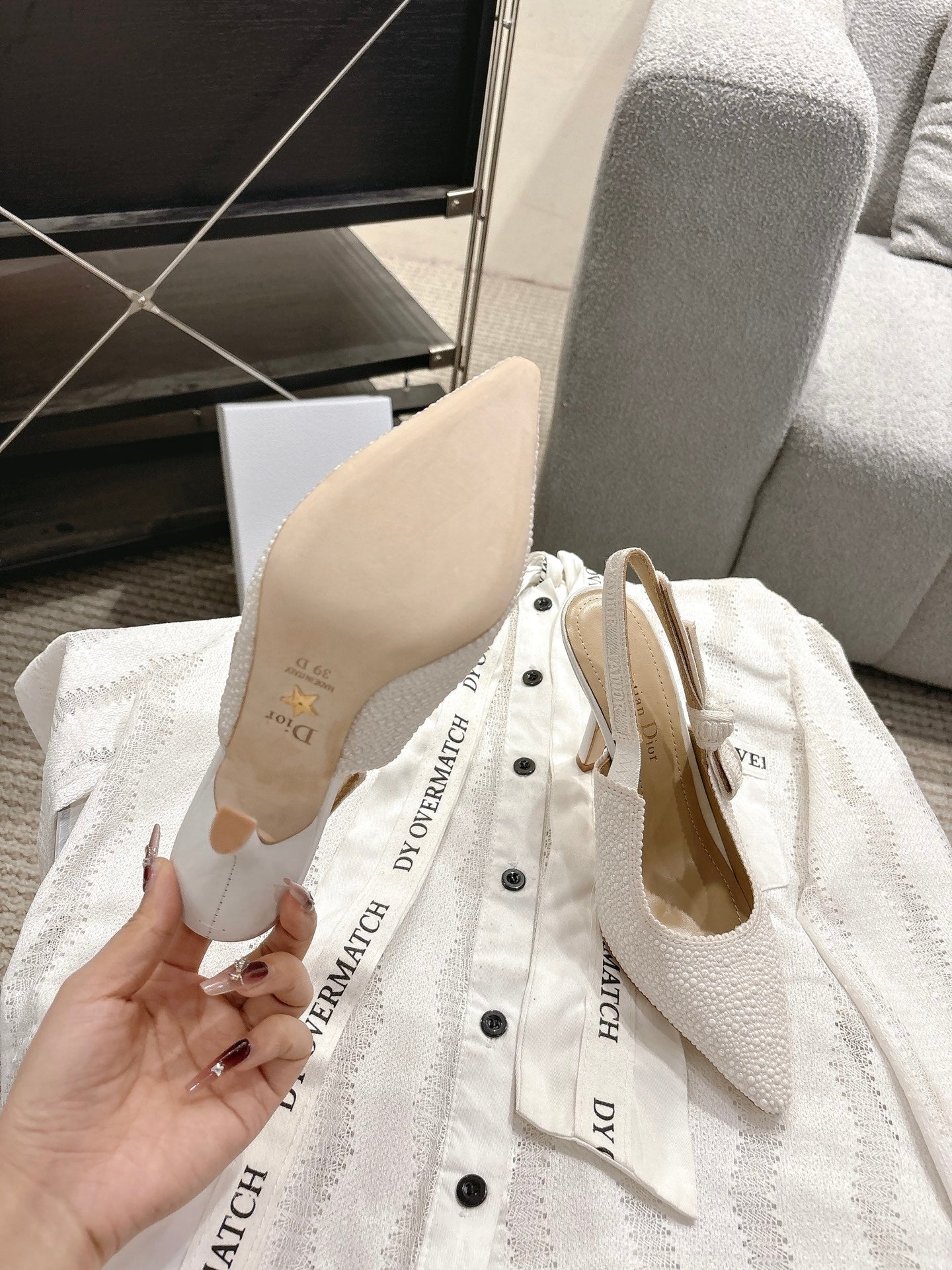 CD 25fw slingback heels