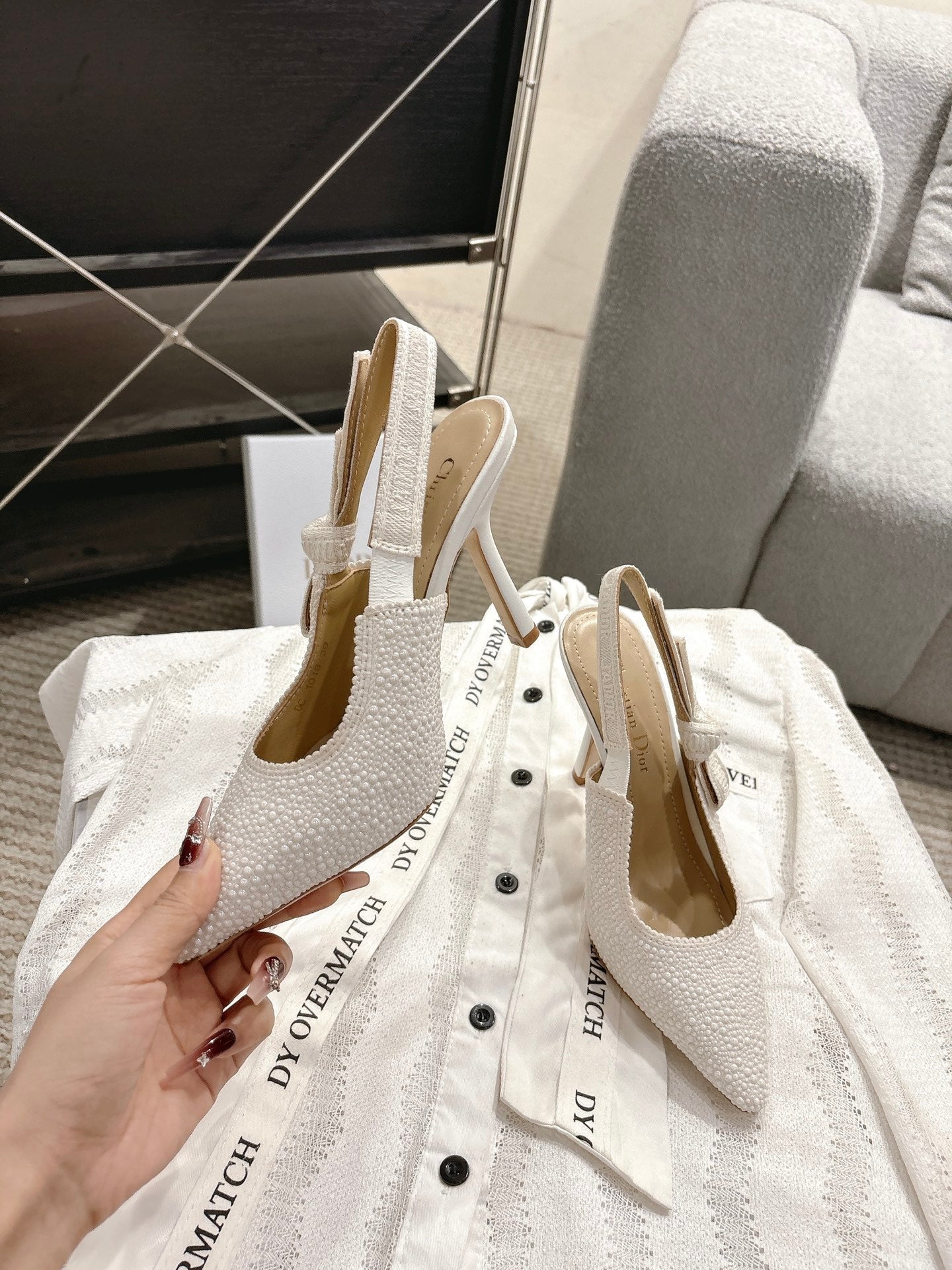 CD 25fw slingback heels