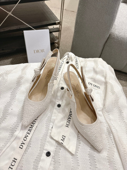 CD 25fw kitten slingback heels