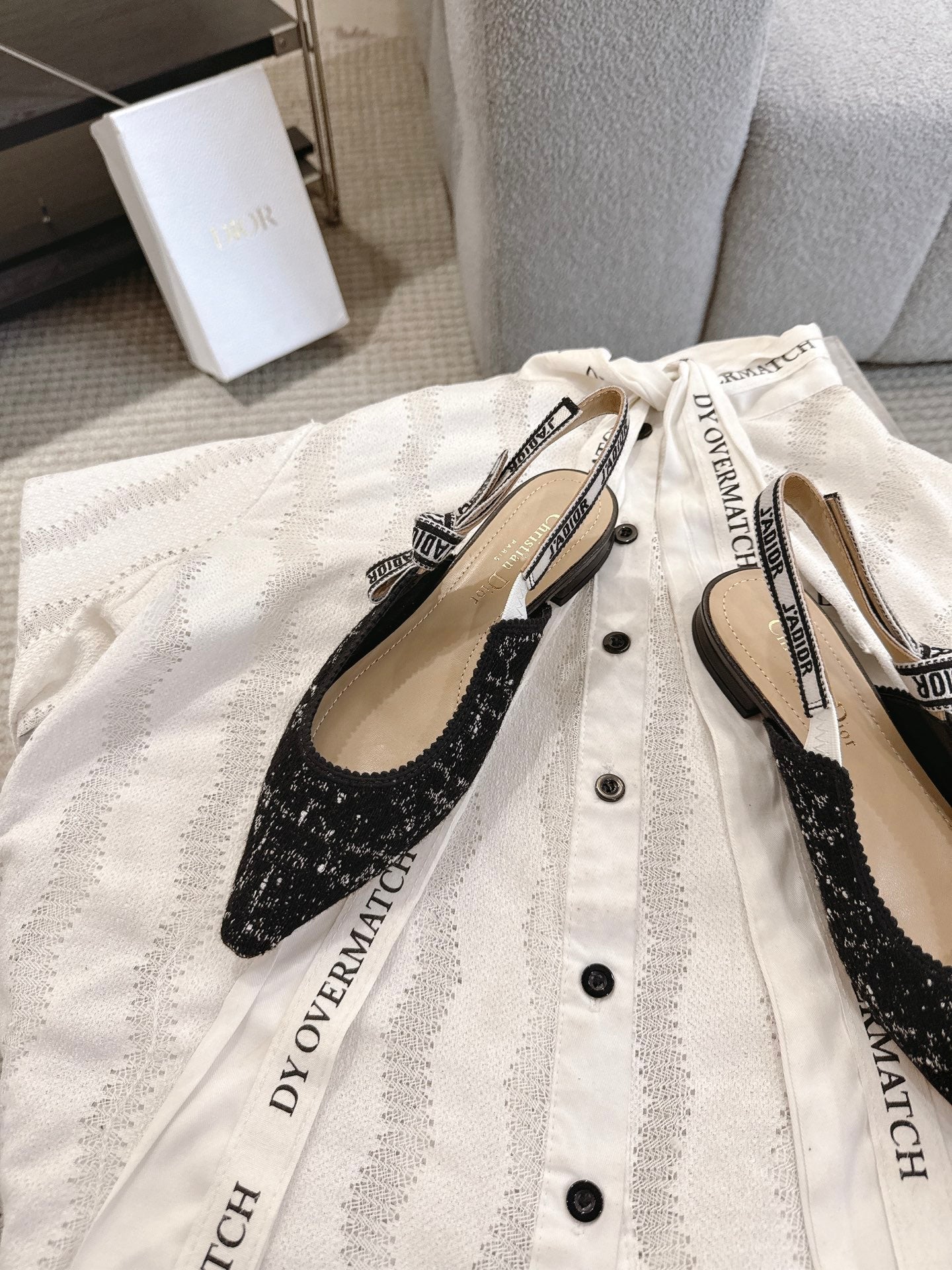 CD 25fw slingback flats