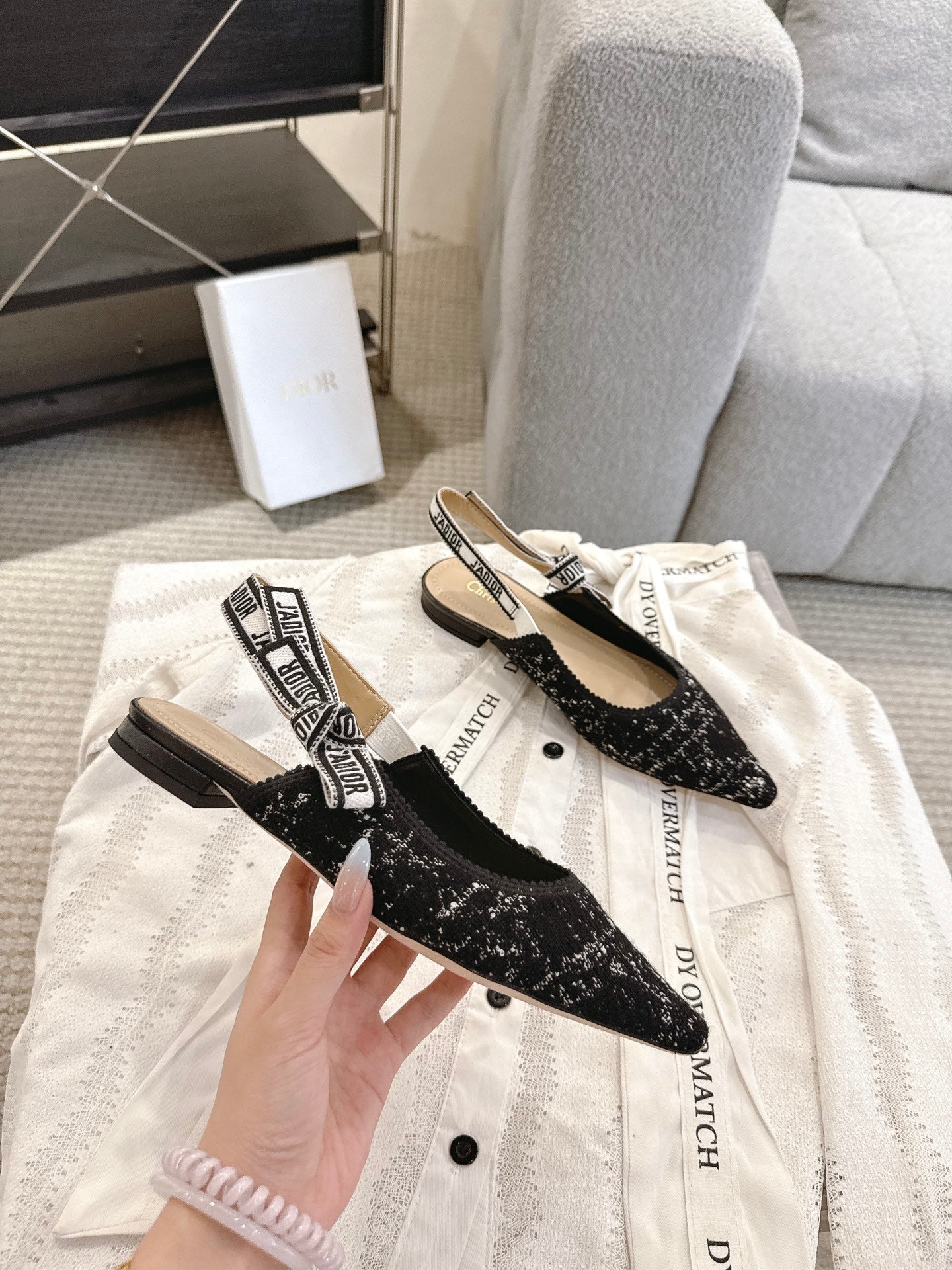 CD 25fw slingback flats