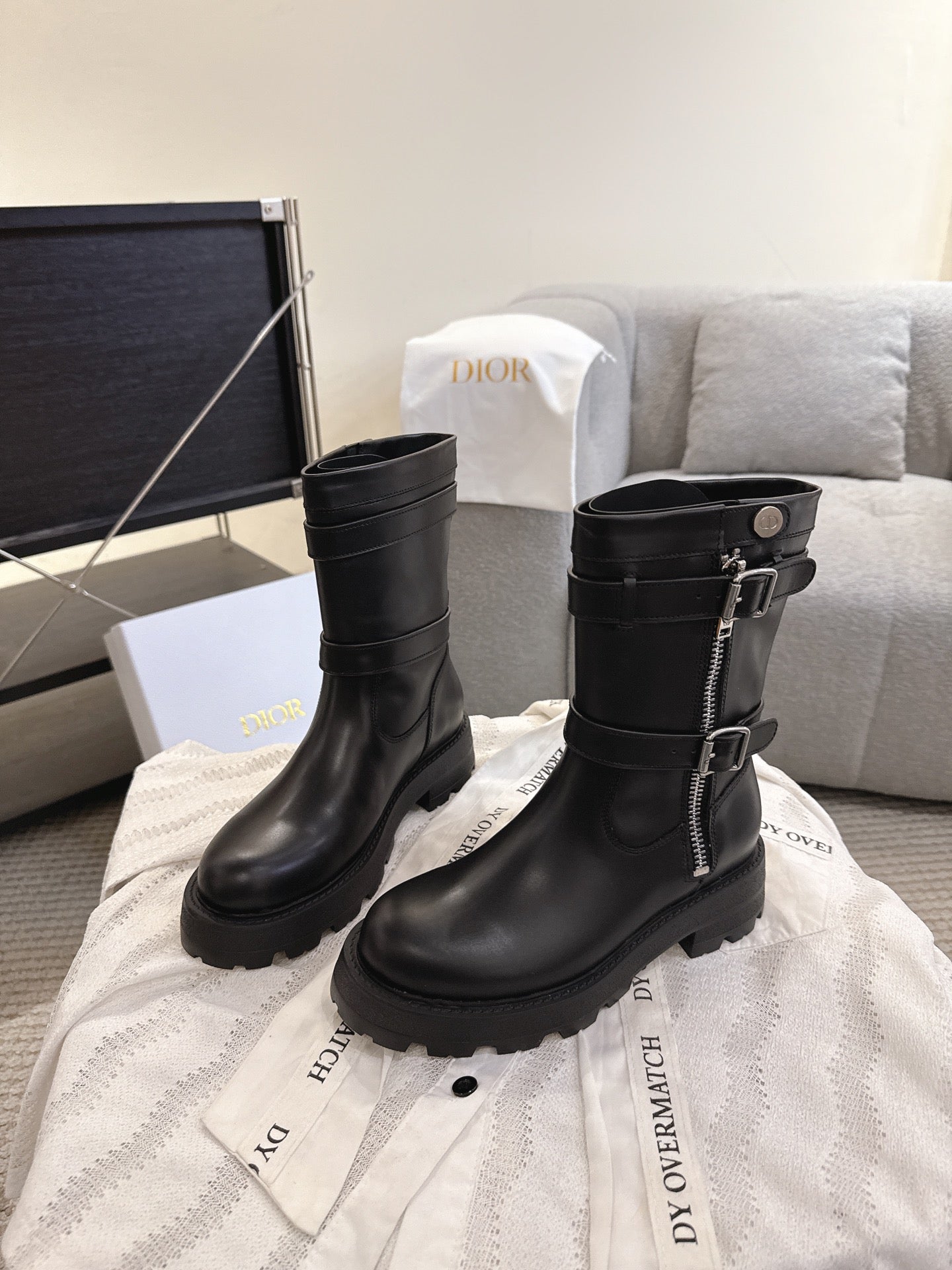 CD 25fw platform boots