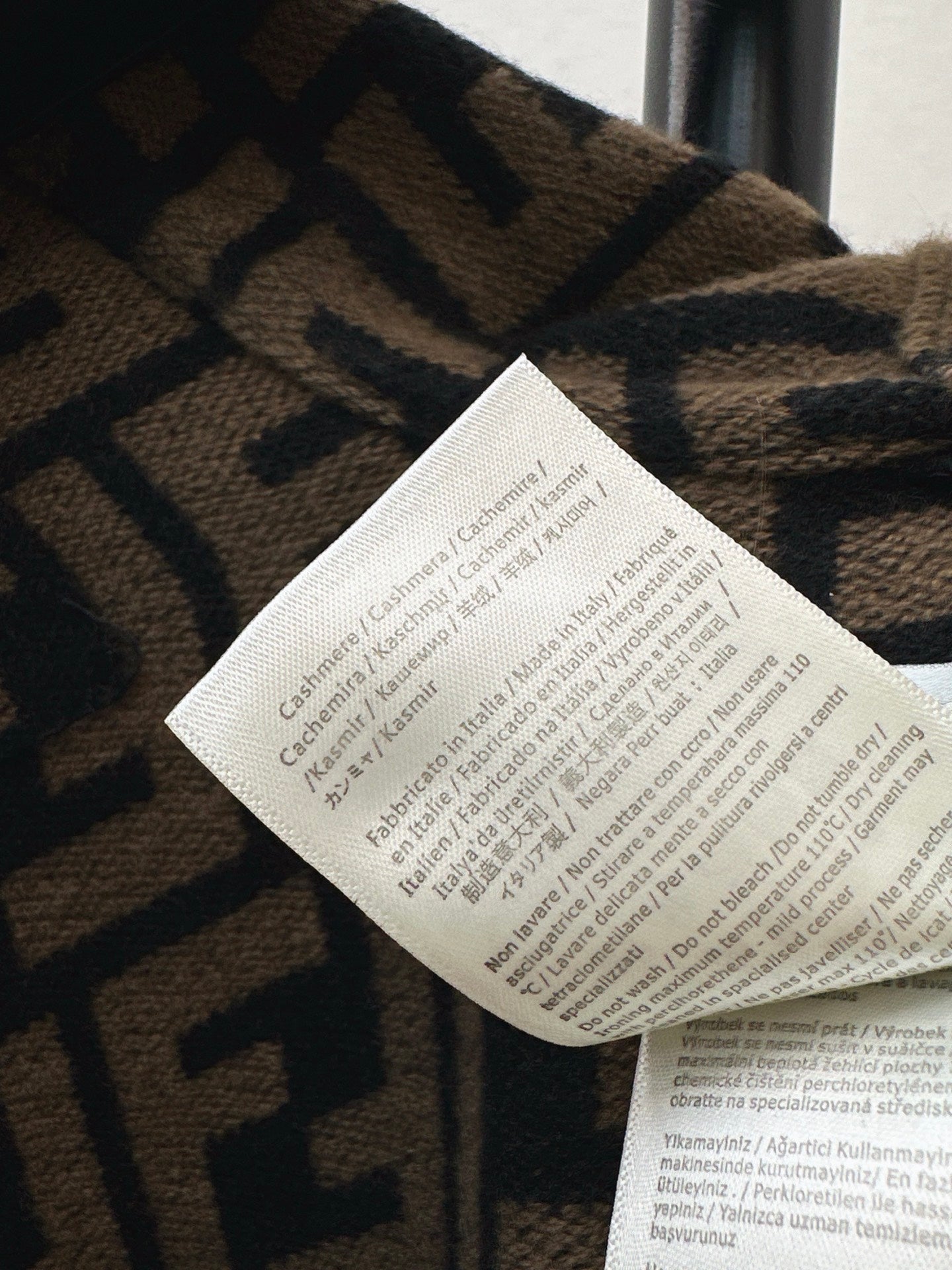 Fend NEW Wool Shawl Hooded Cape