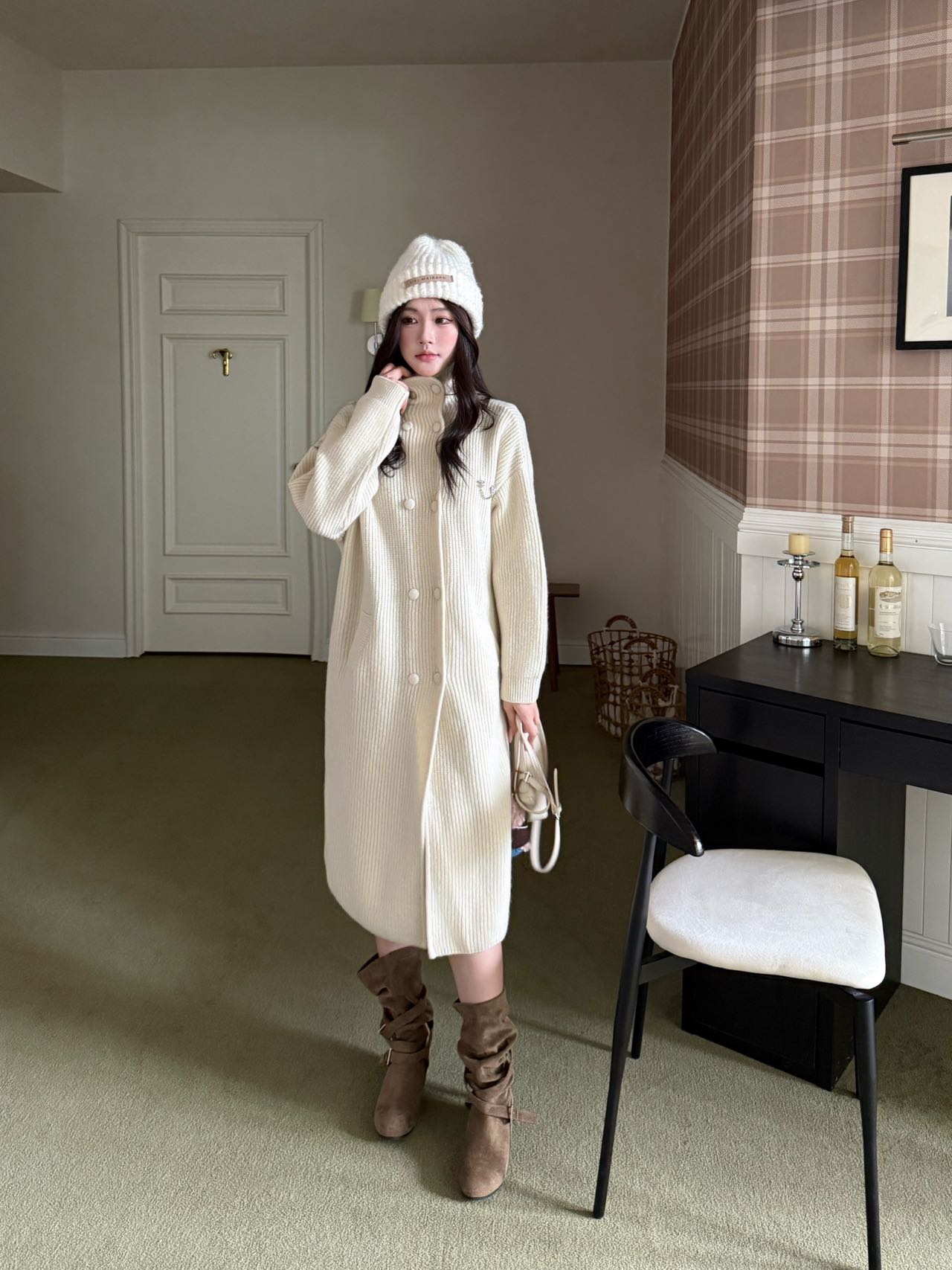 Chan NEW knitted overcoats