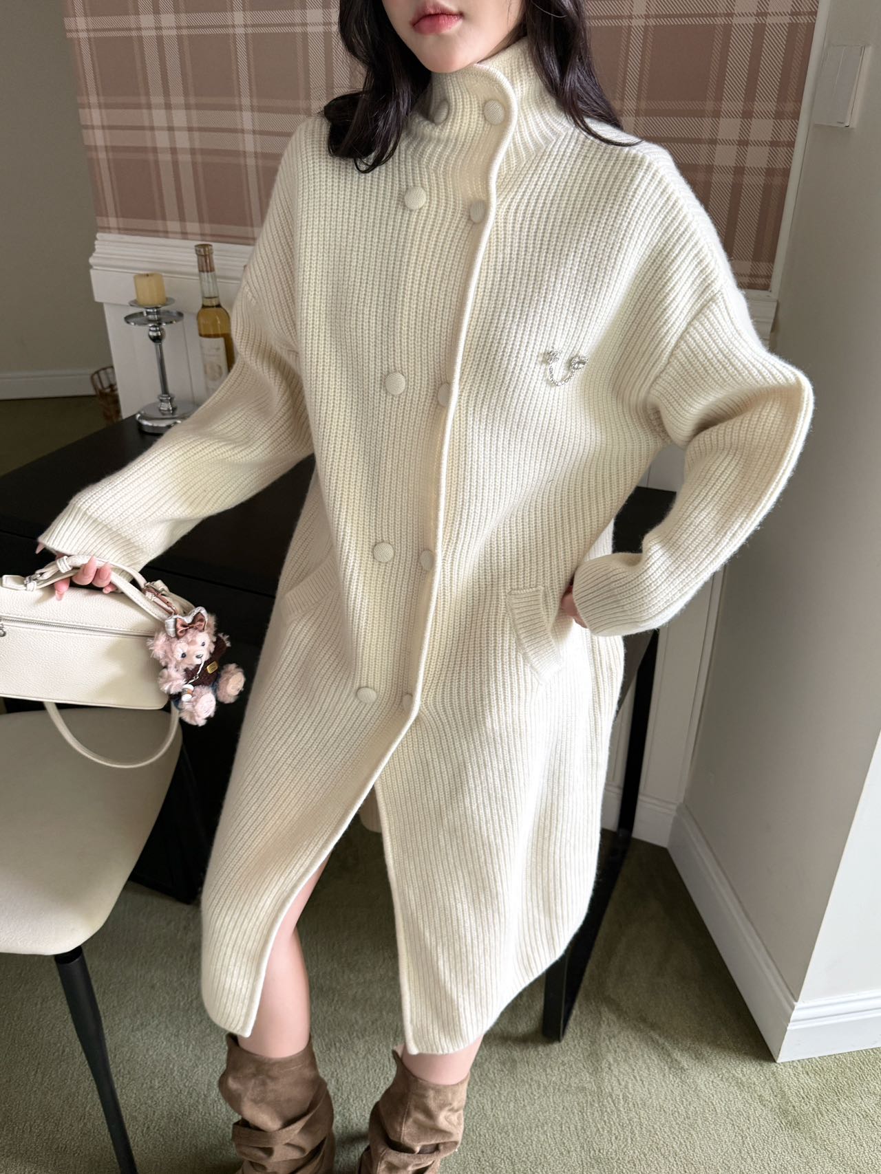Chan NEW knitted overcoats