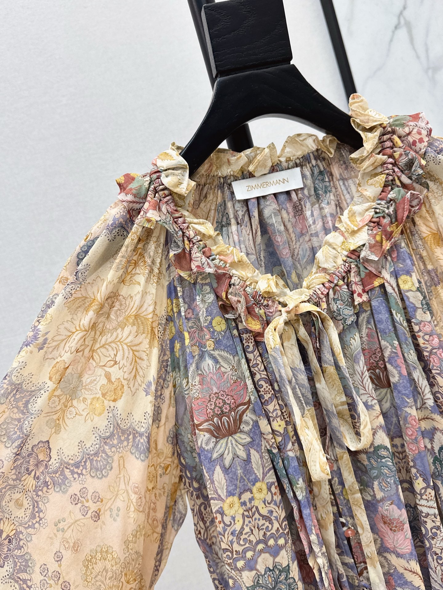 Zimm NEW Printed silk shirt