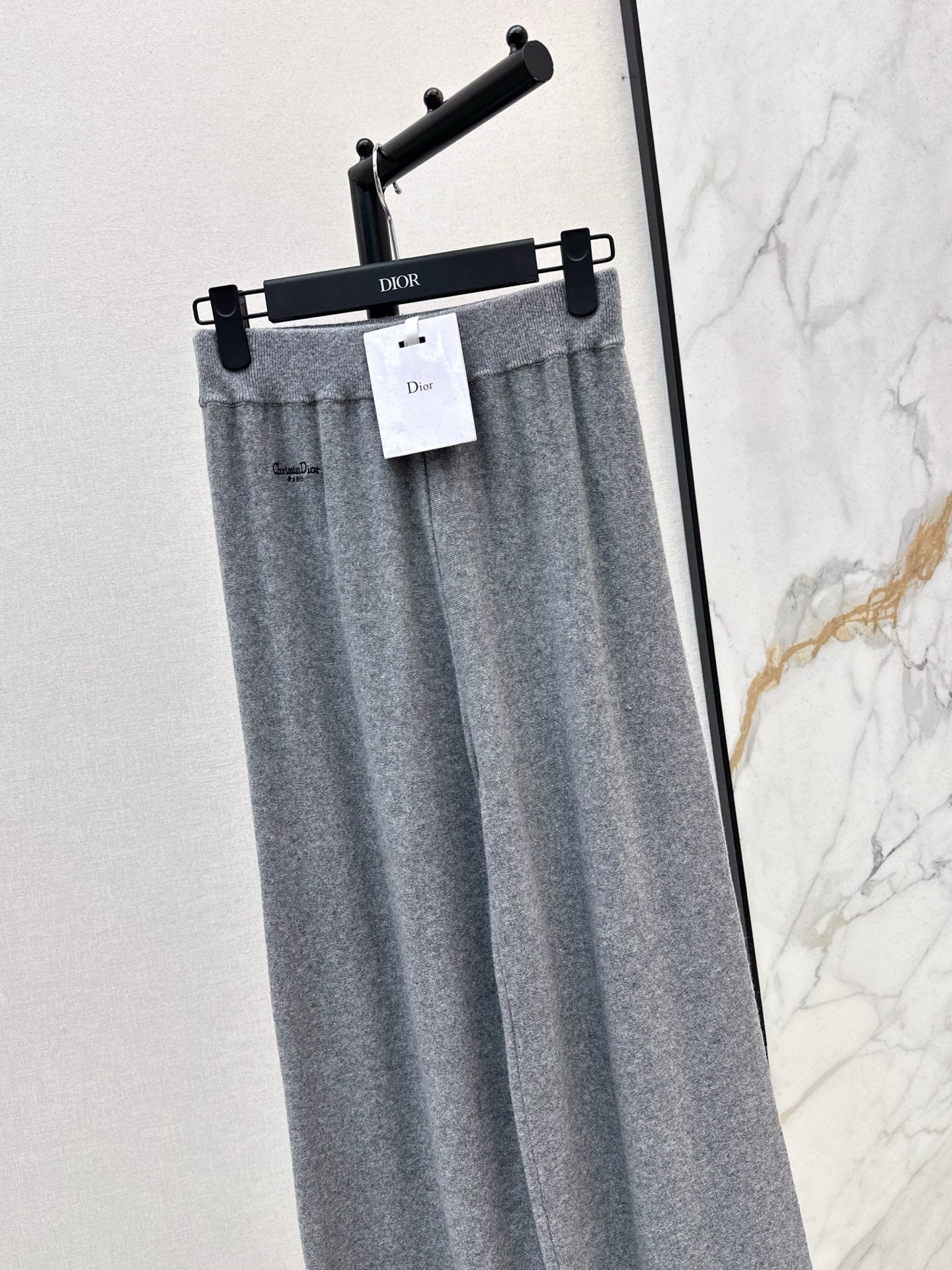 CD NEW Cashmere wide-leg pants