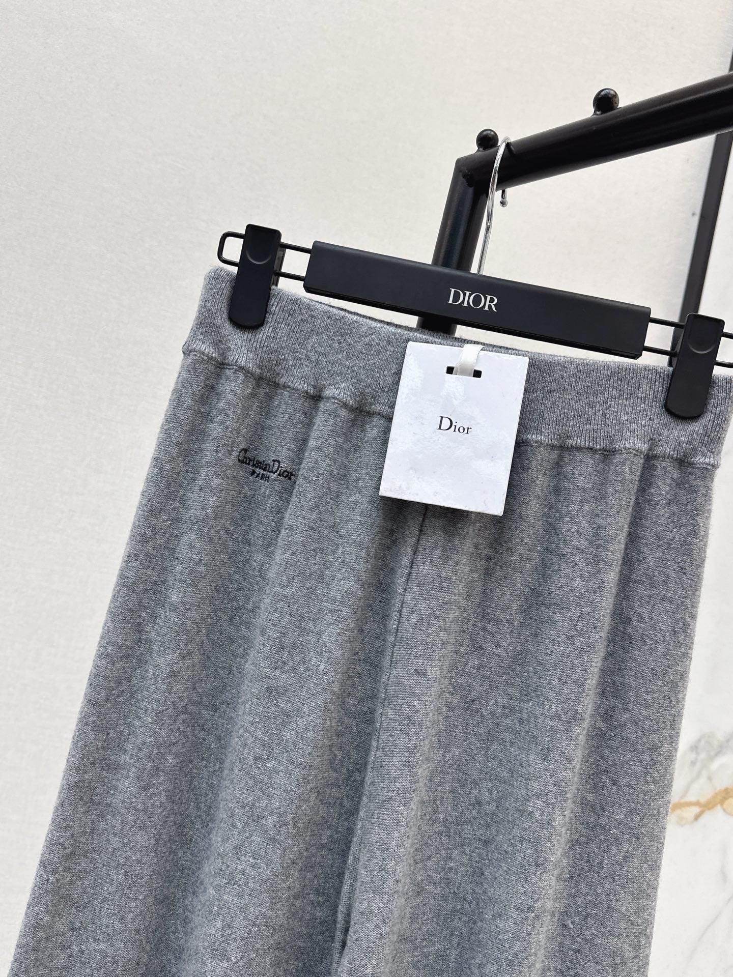 CD NEW Cashmere wide-leg pants