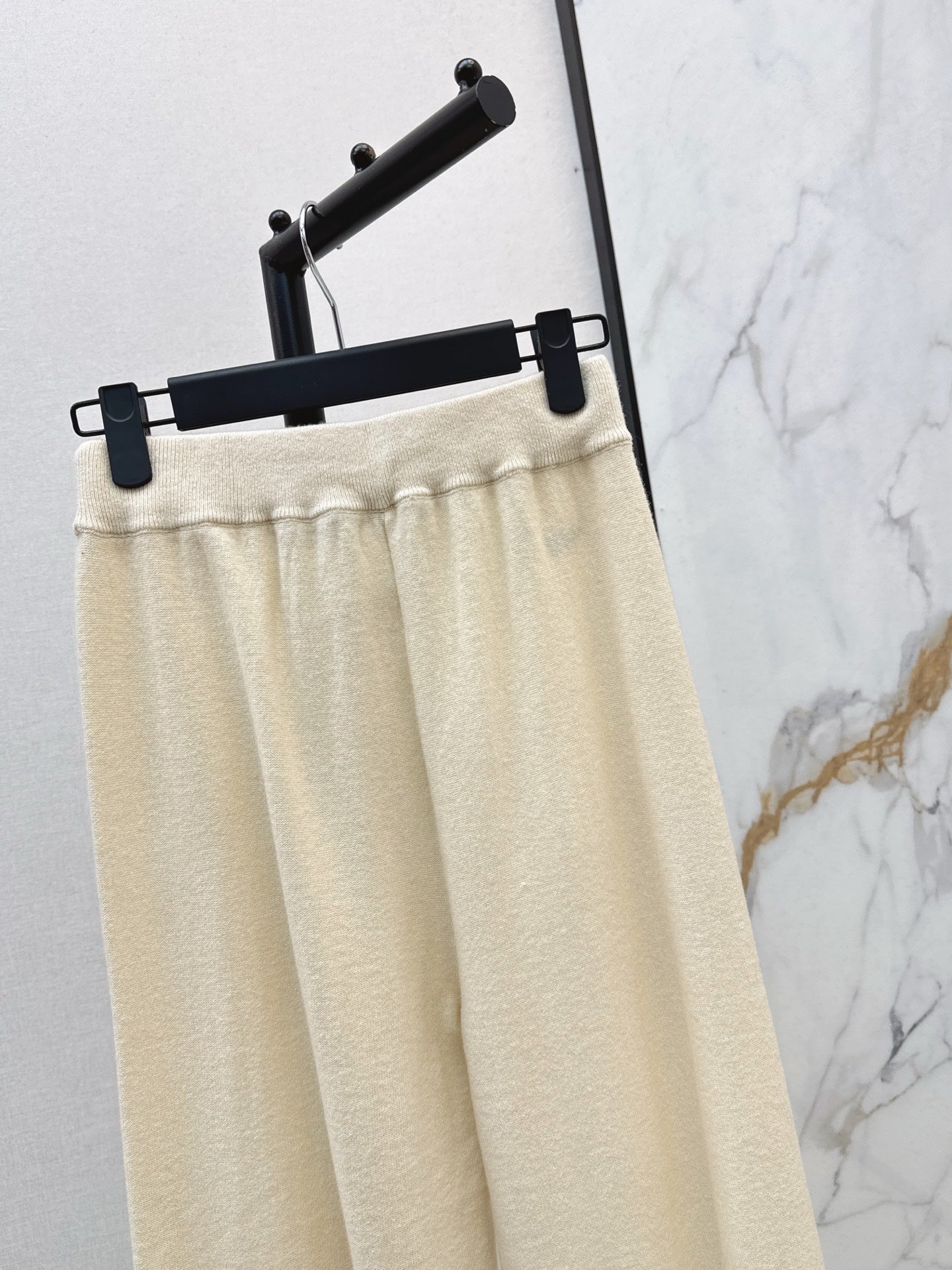 CD NEW Cashmere wide-leg pants