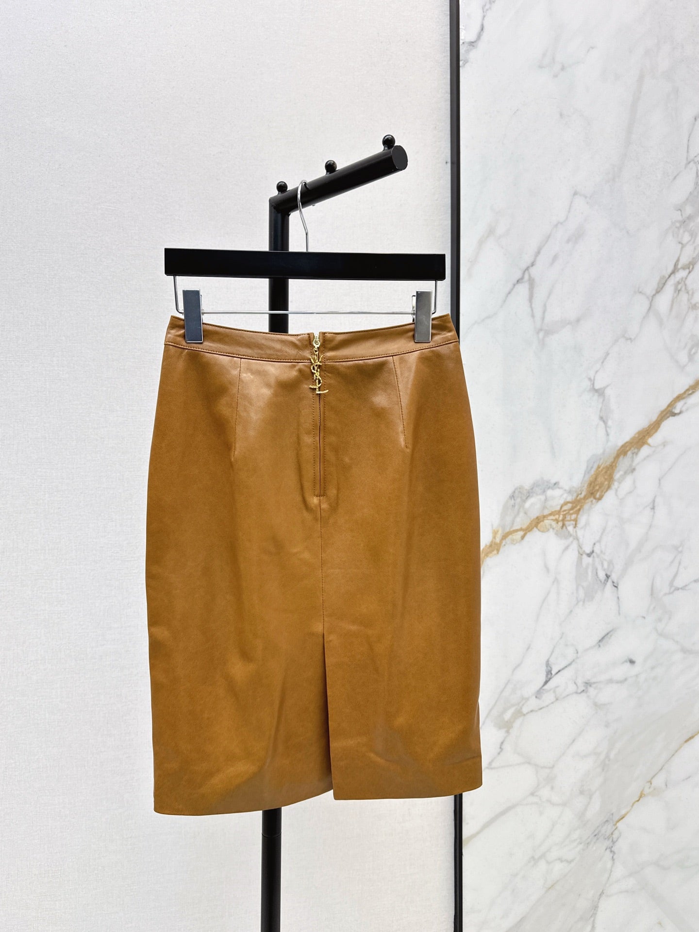 Sanit NEW Lambskin skirt