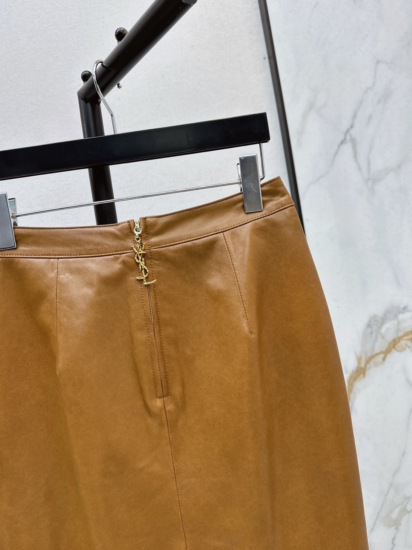 Sanit NEW Lambskin skirt