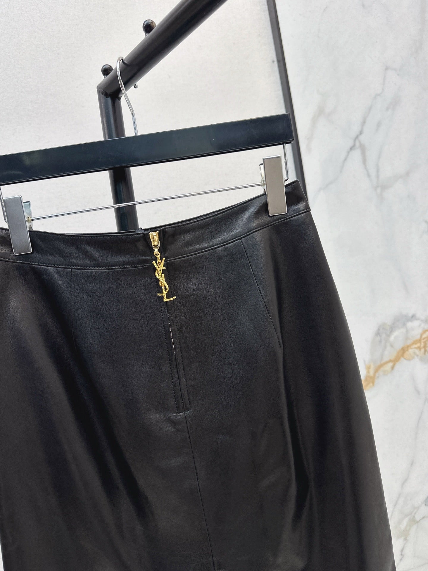 Sanit NEW Lambskin skirt