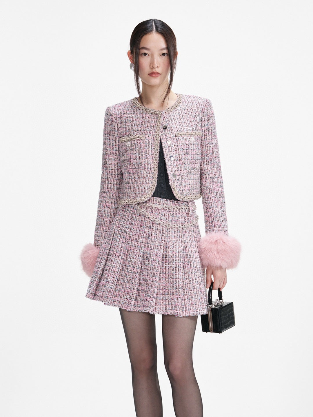 Sp NEW Pleated Mini Skirt