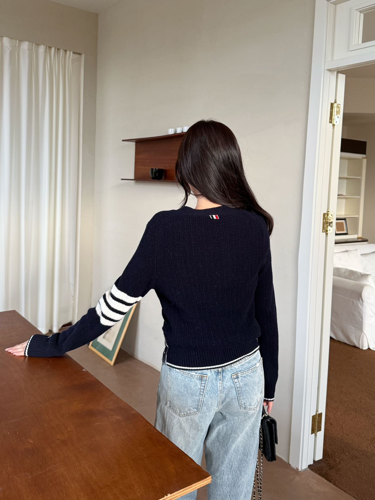 Thom NEW V-neck wool cardigan