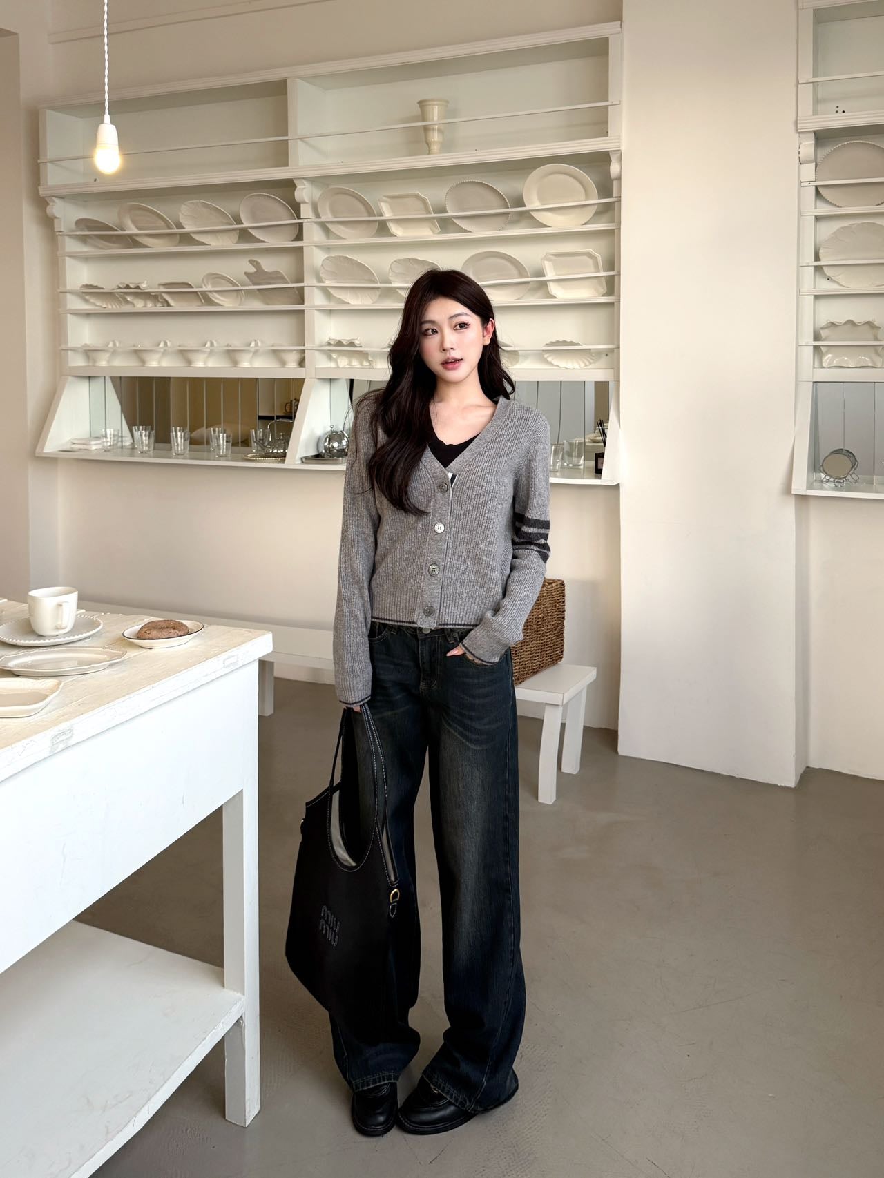 Thom NEW V-neck wool cardigan