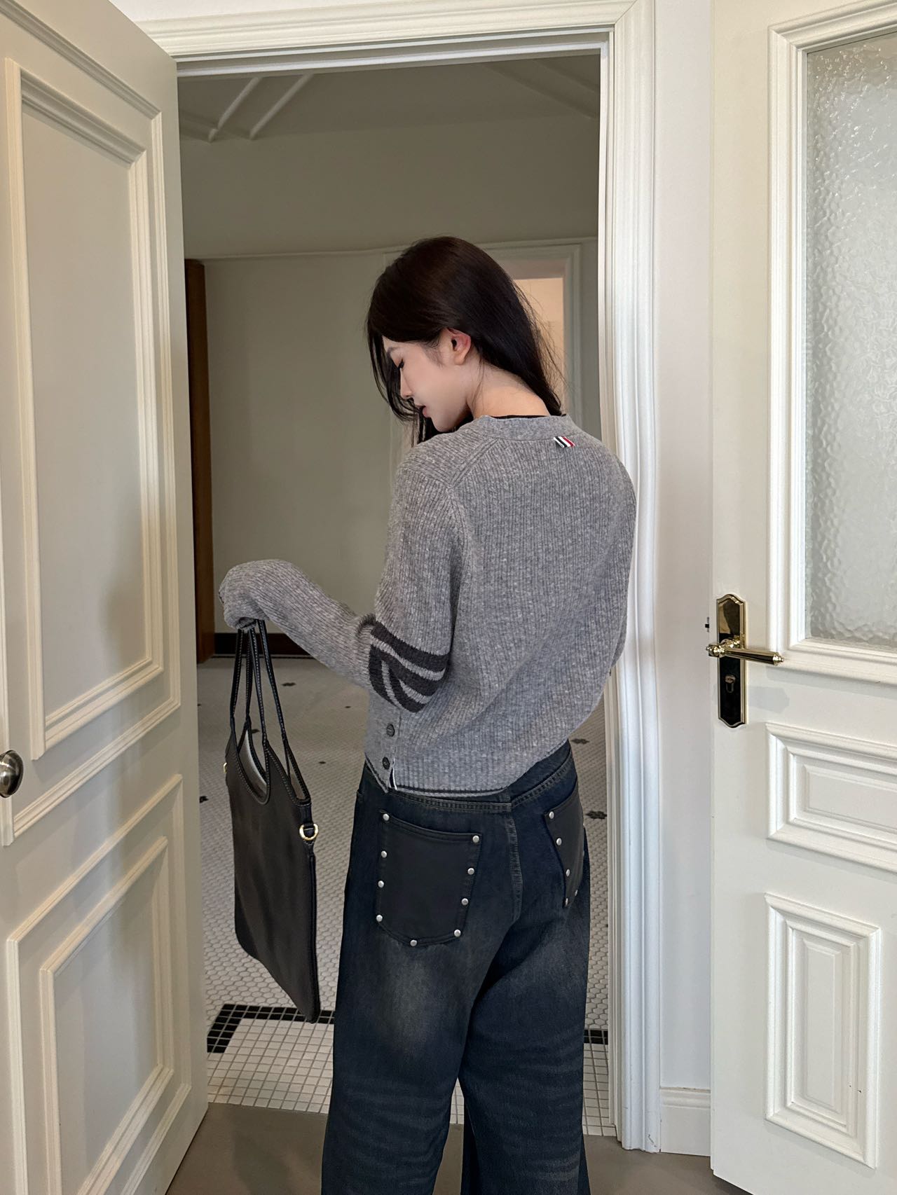 Thom NEW V-neck wool cardigan