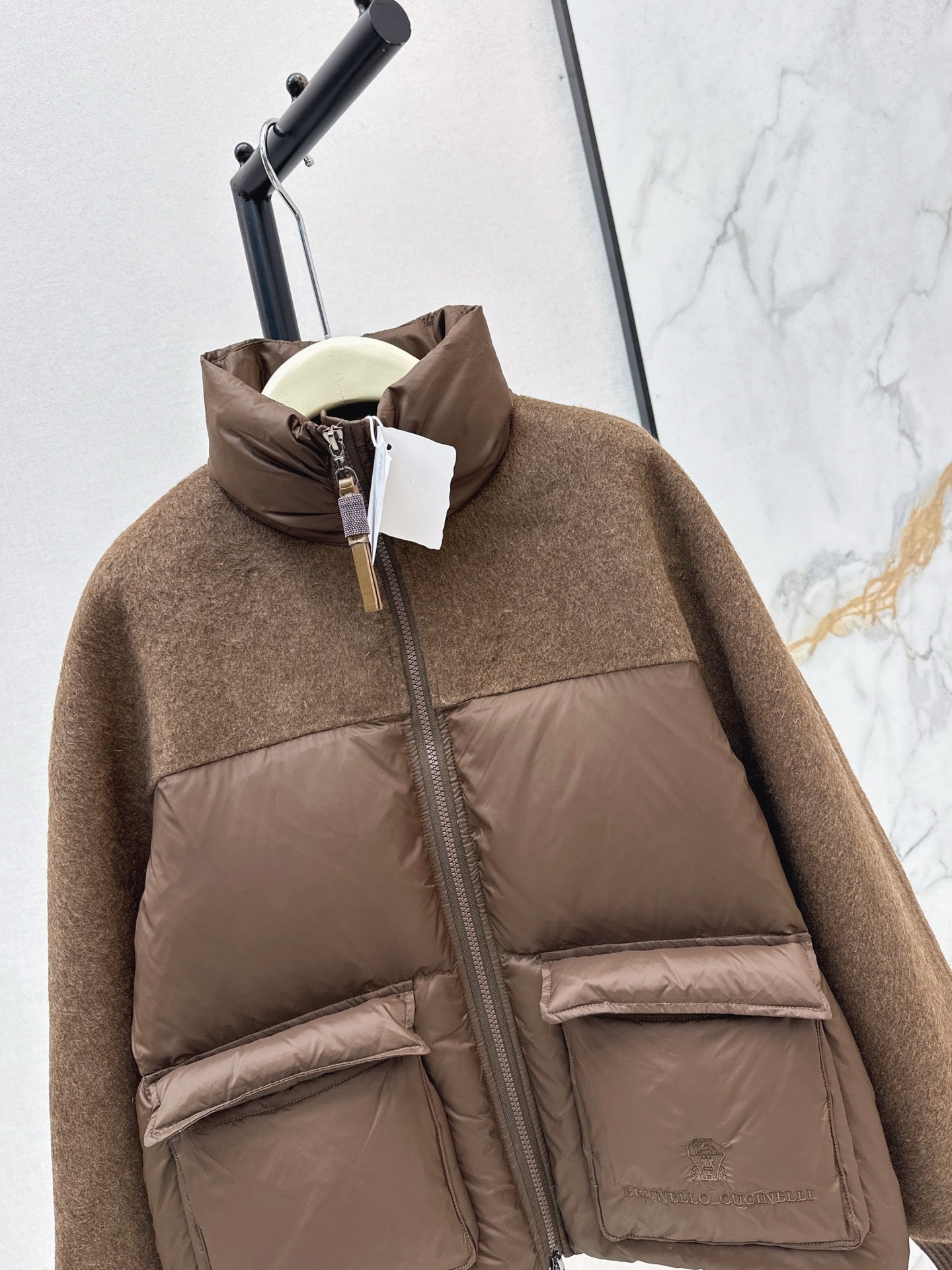 Brune NEW Short down jacket