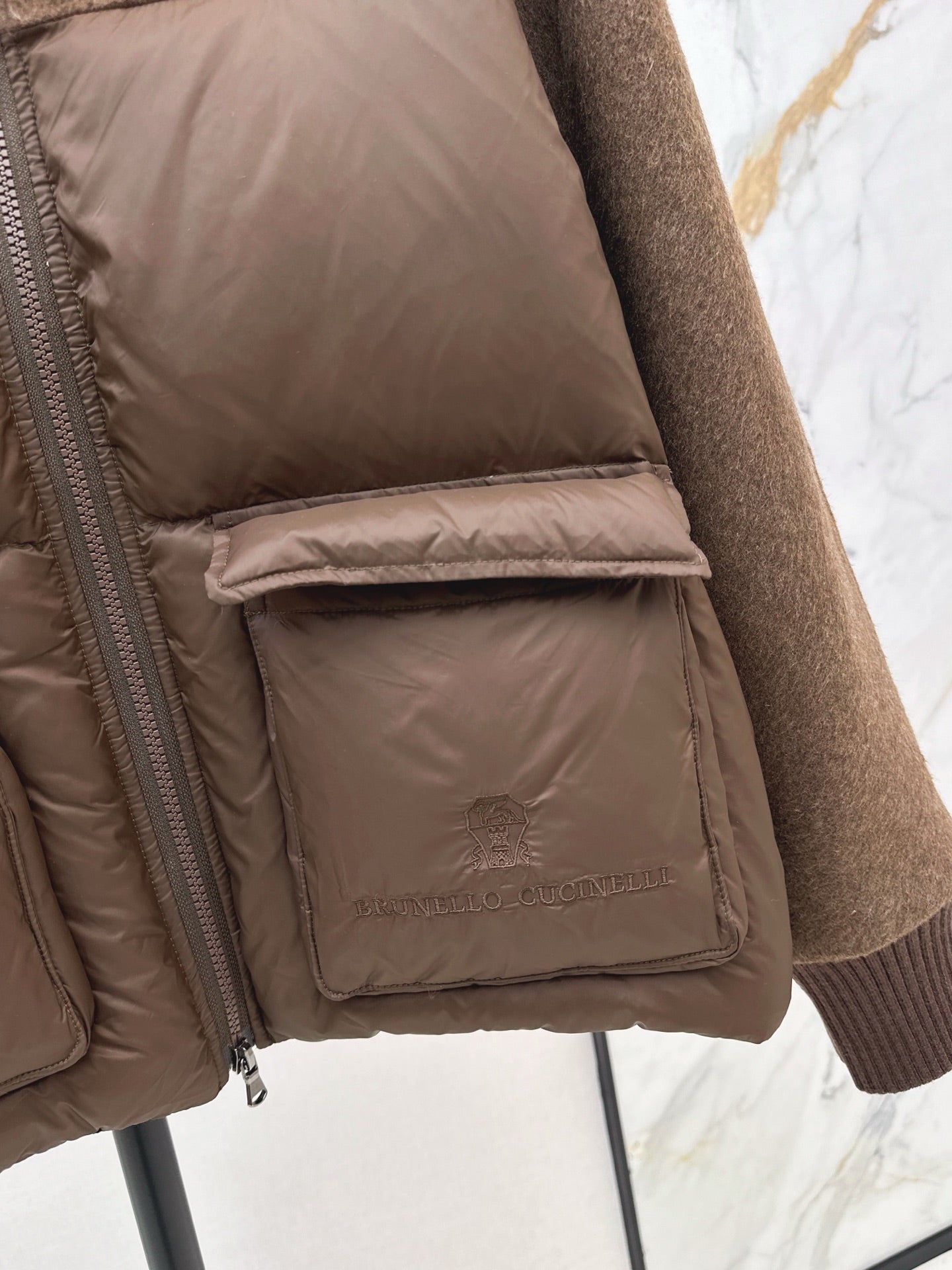 Brune NEW Short down jacket