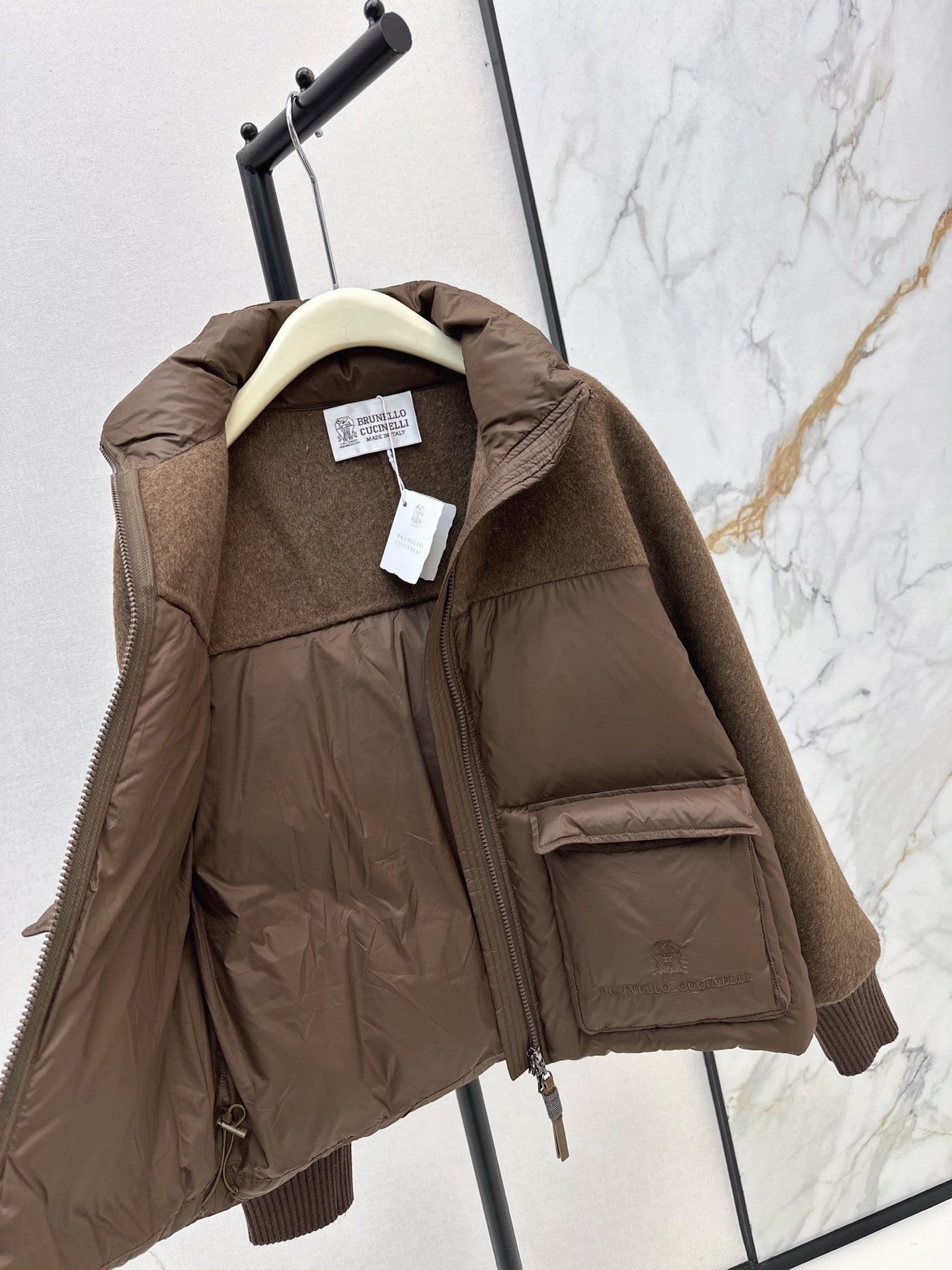 Brune NEW Short down jacket
