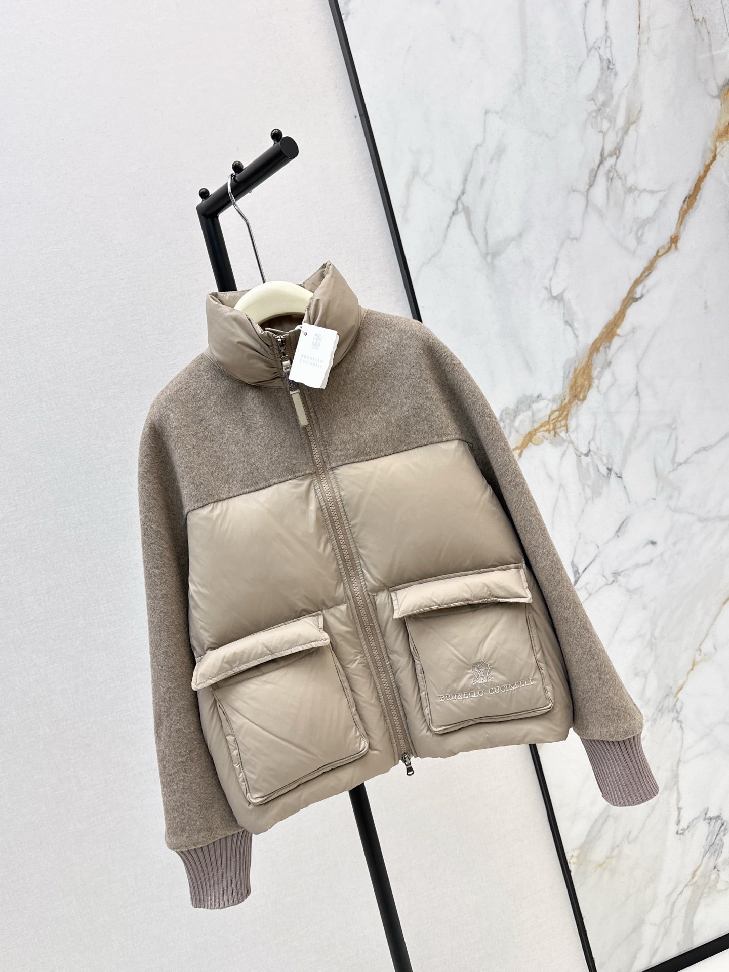 Brune NEW Short down jacket