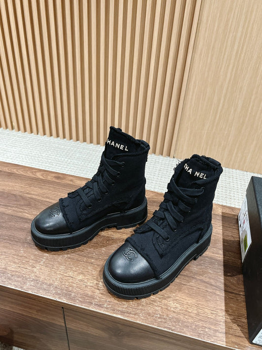 Chan 25fw ankle boots