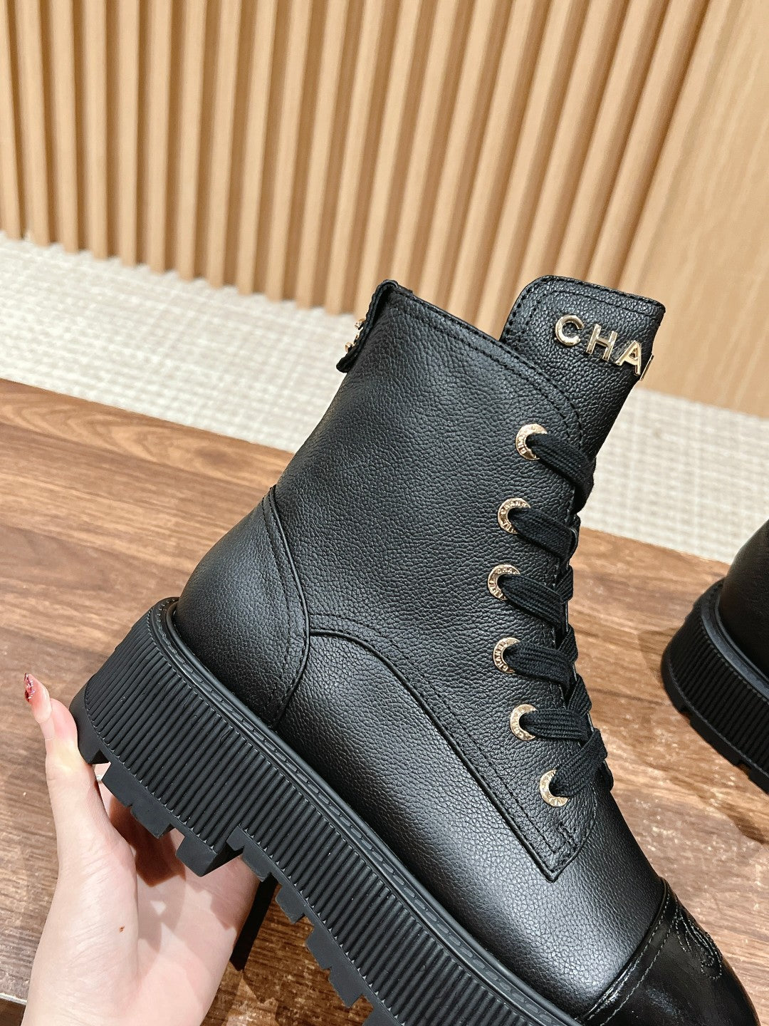 Chan 25fw ankle boots