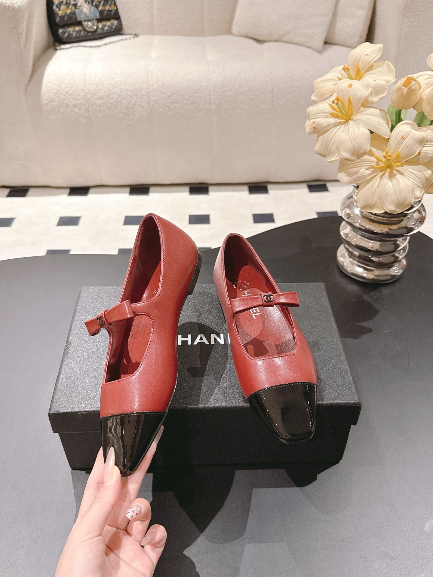 Chan 25fw ballerina flats