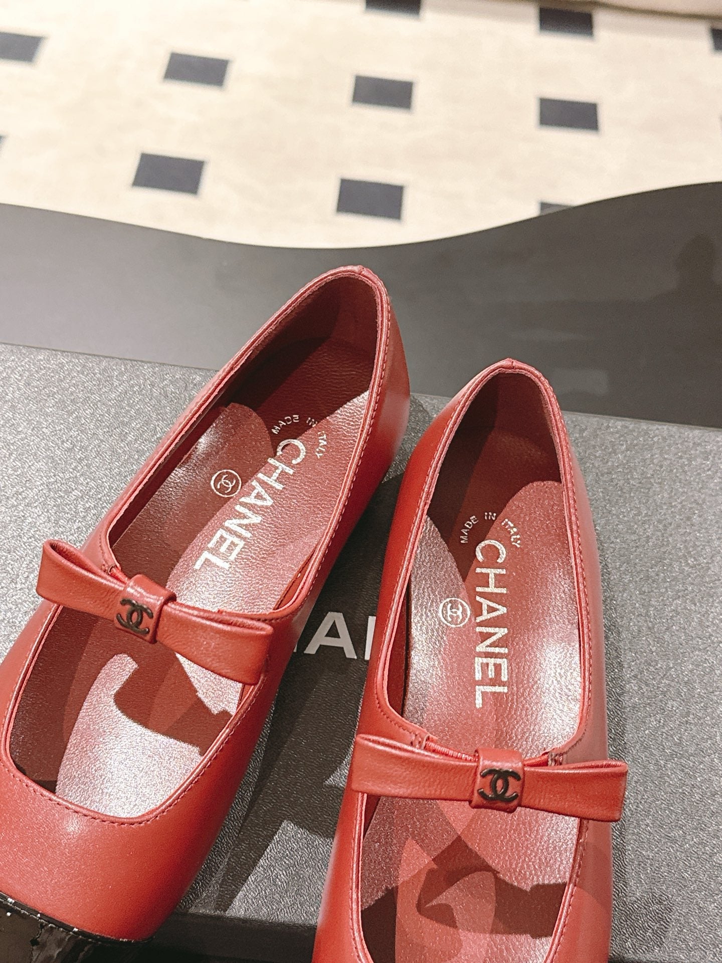 Chan 25fw ballerina flats