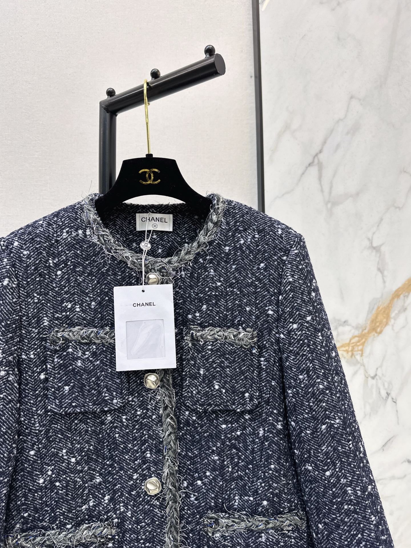 chan NEW woven jacket