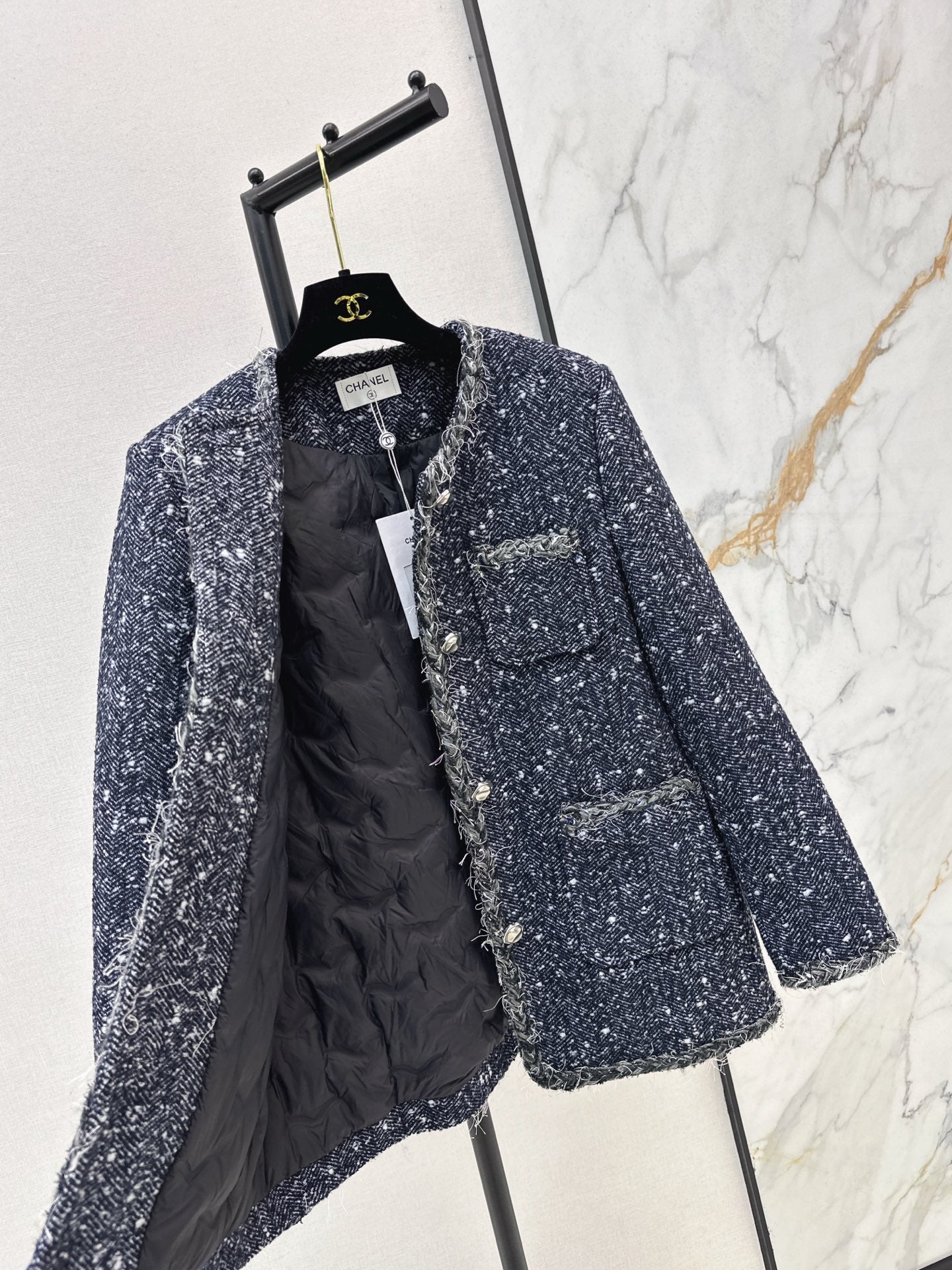 chan NEW woven jacket