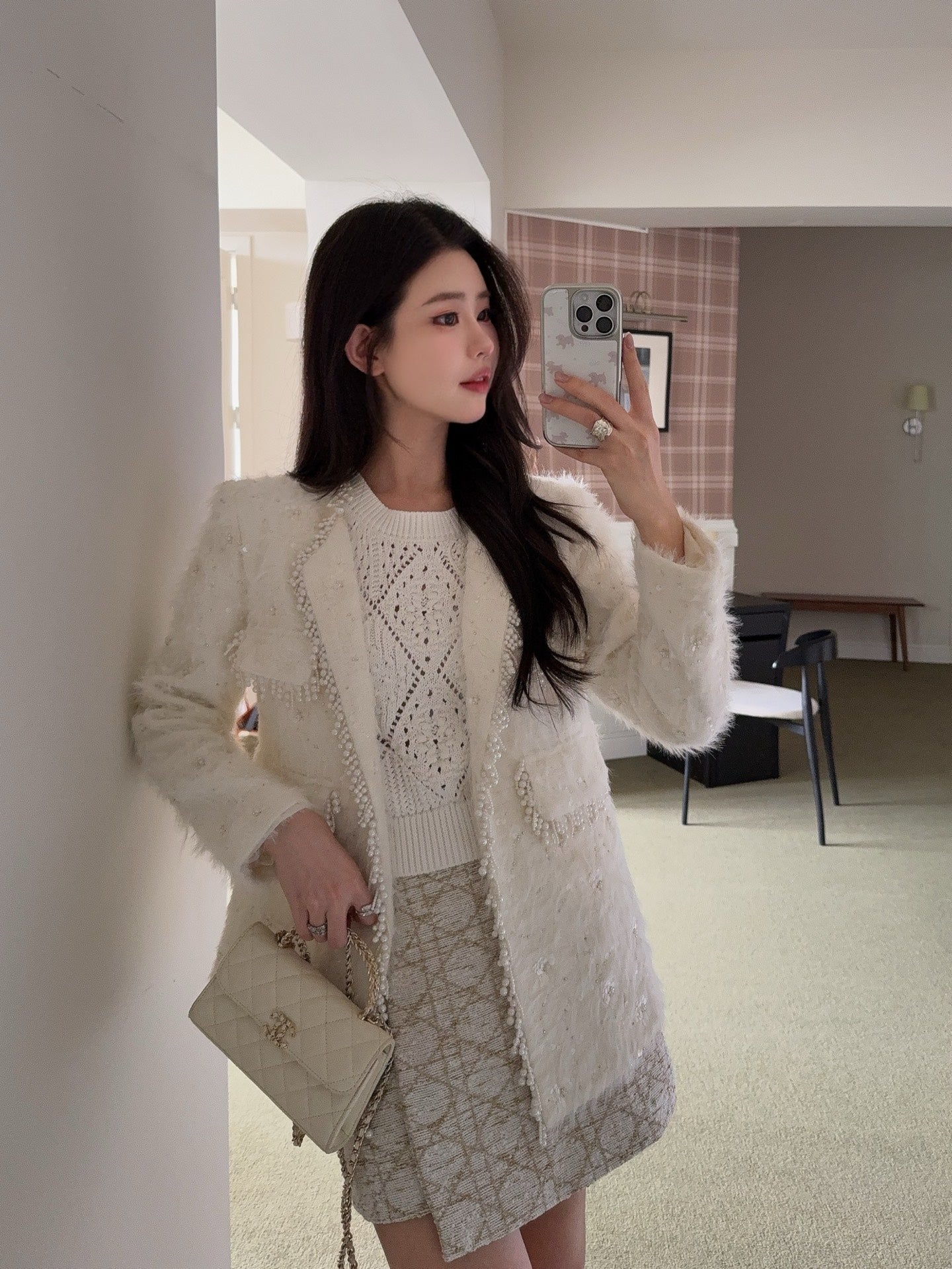 chan NEW woven jacket