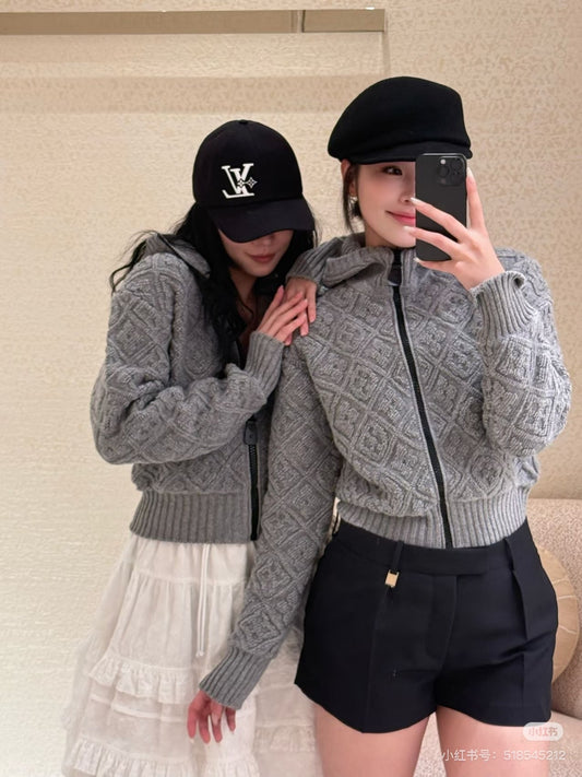 Louis NEW wool hooded jacket