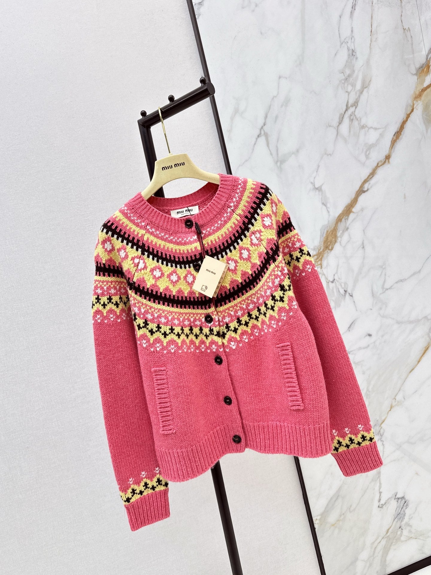 Miu NEW Jacquard cardigan